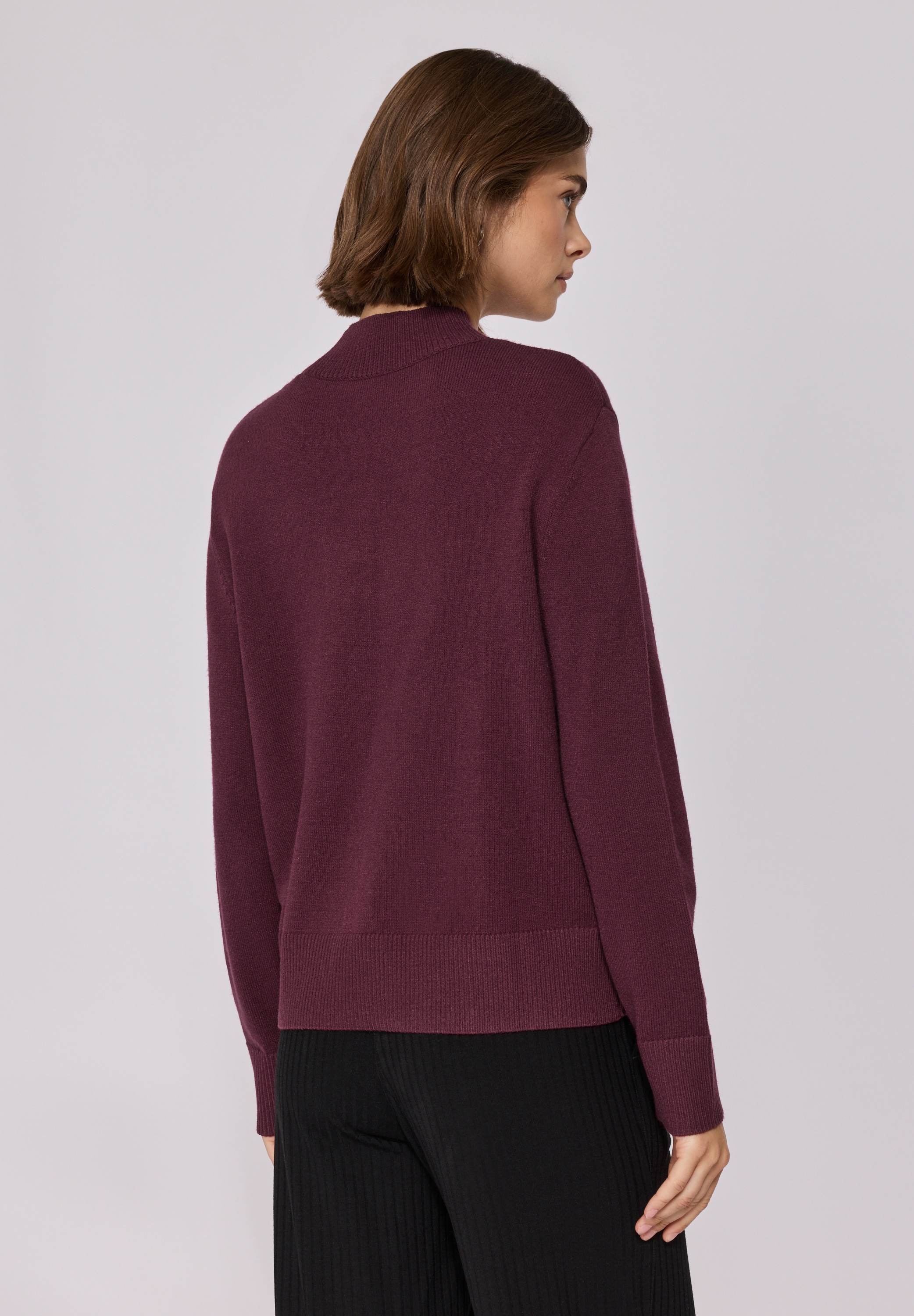STREET ONE STUDIO Strickpullover, Feinstrick