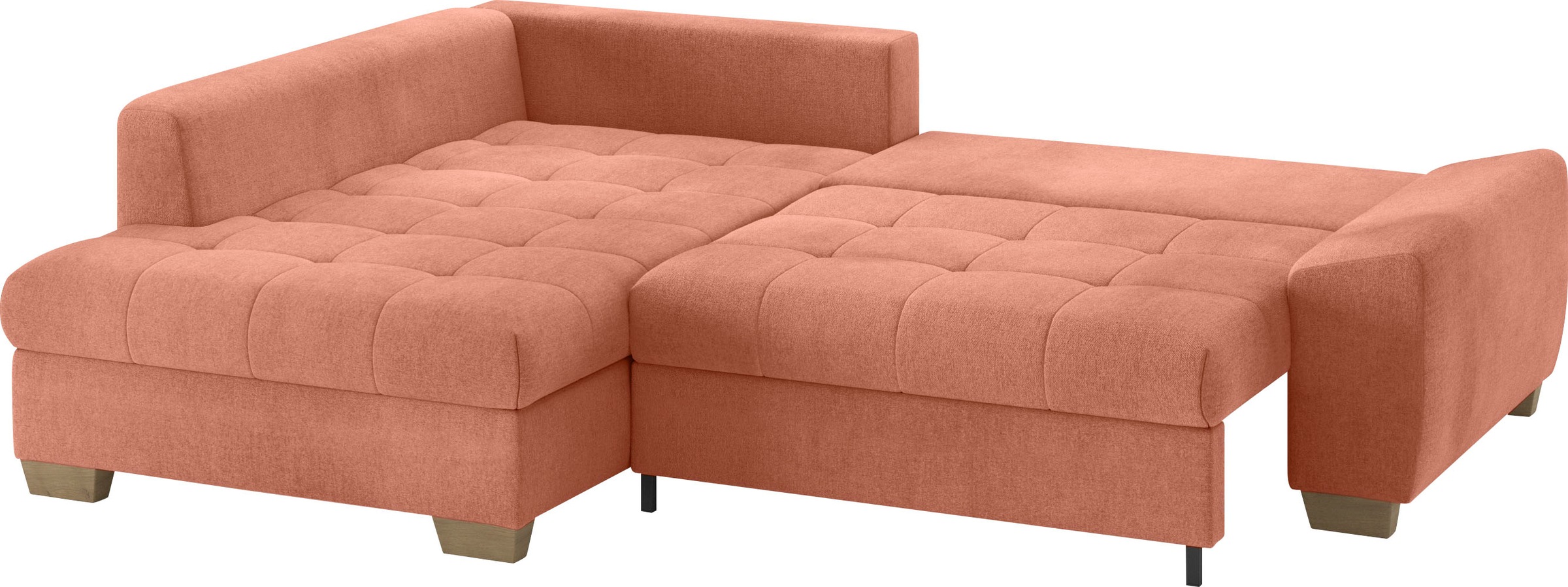 Thumbnail - Mr. Couch Ecksofa "Nikita II, L-Form, bis 140kg pro Sitzplatz belastbar" mit Kaltschaumpolsterung, wahlweise mit Bett un...