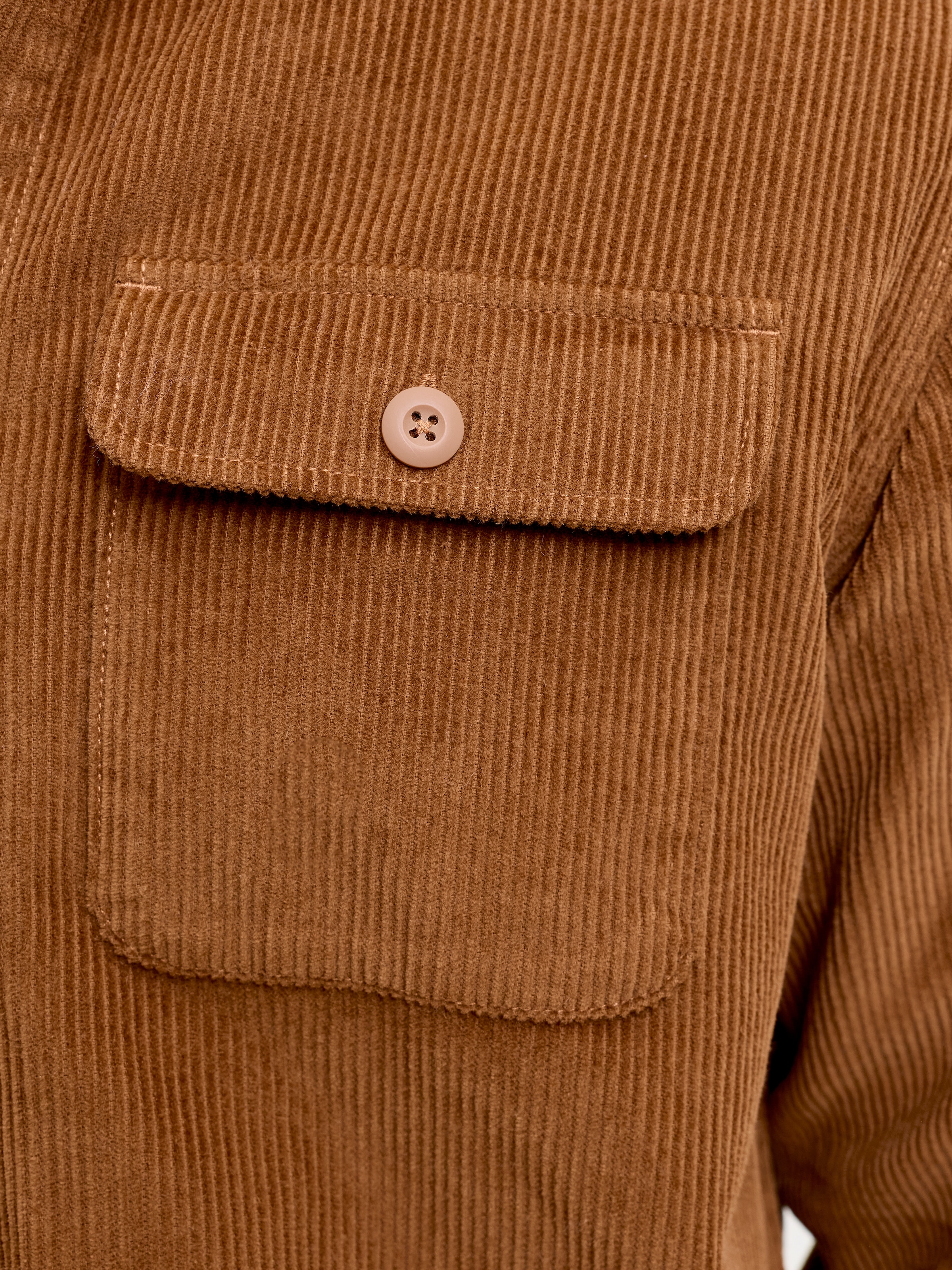 Jack & Jones Langarmhemd »JJEREGENT CORD OVERSHIRT LS SN« Baumwolle, locker geschnitten