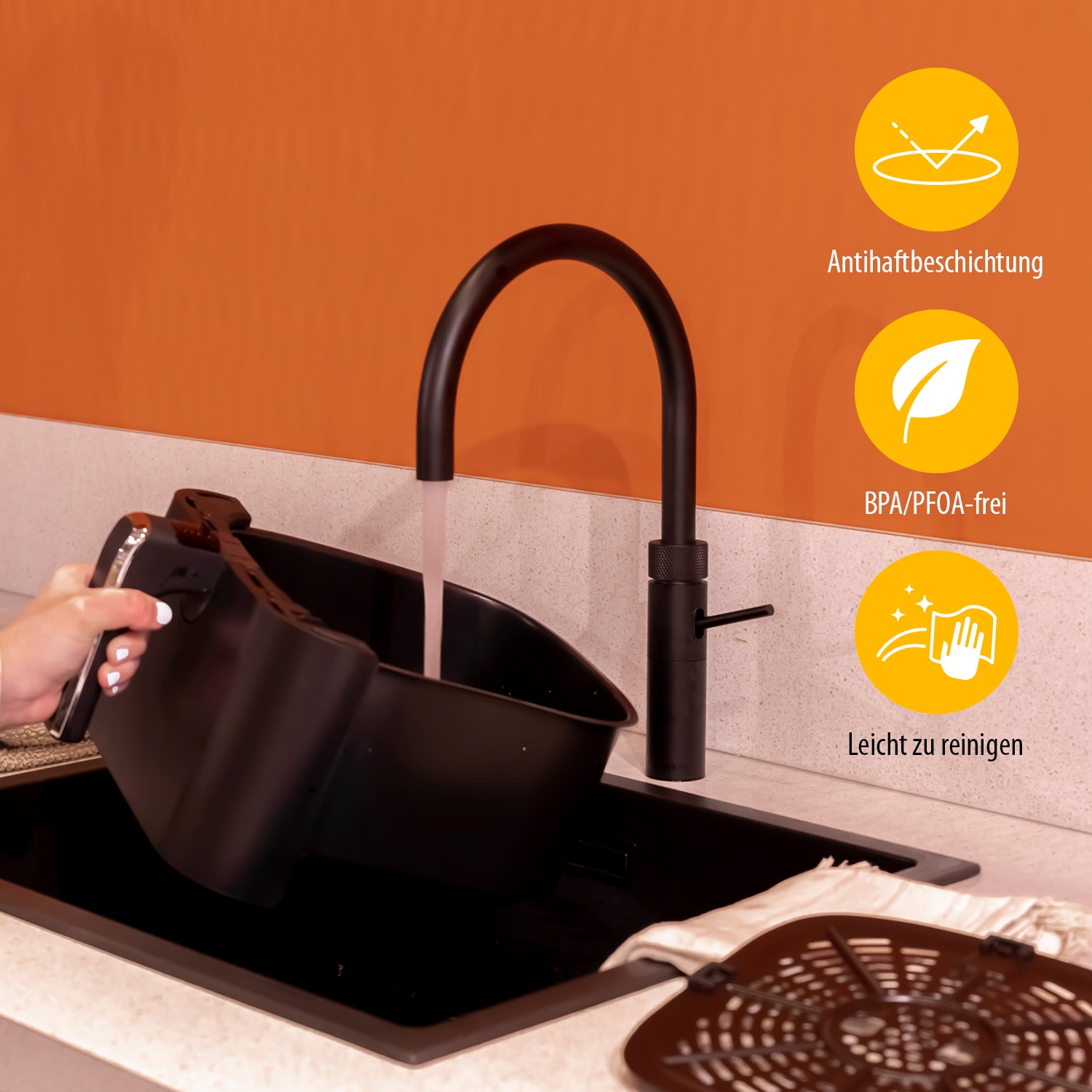Tristar Heißluftfritteuse »FR6999 XXL«, 1700 W, Fassungsvermögen 6 l