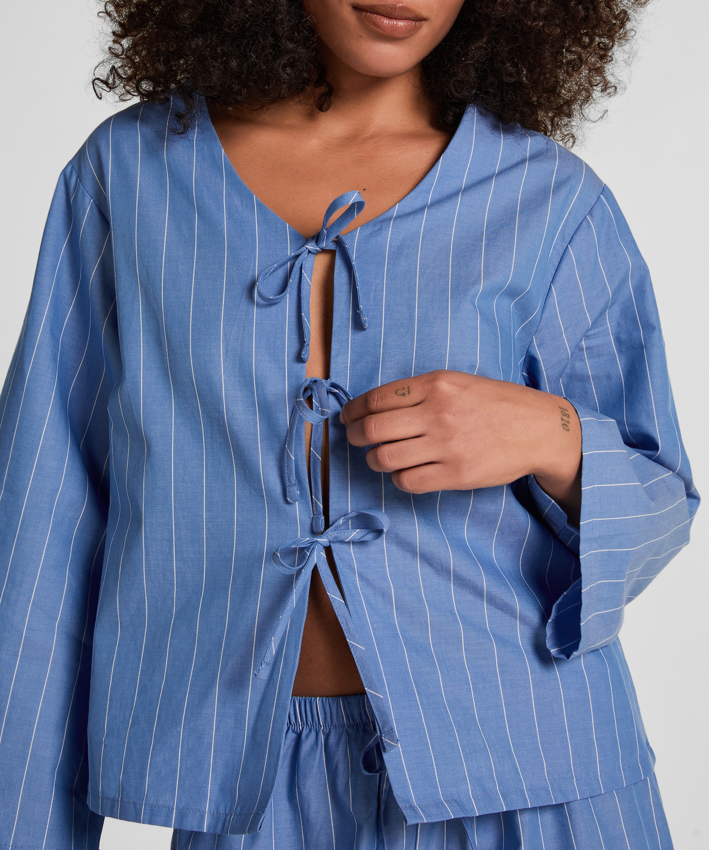 Hunkemöller Pyjama »Gestreiftes Pyjama-Oberteil«