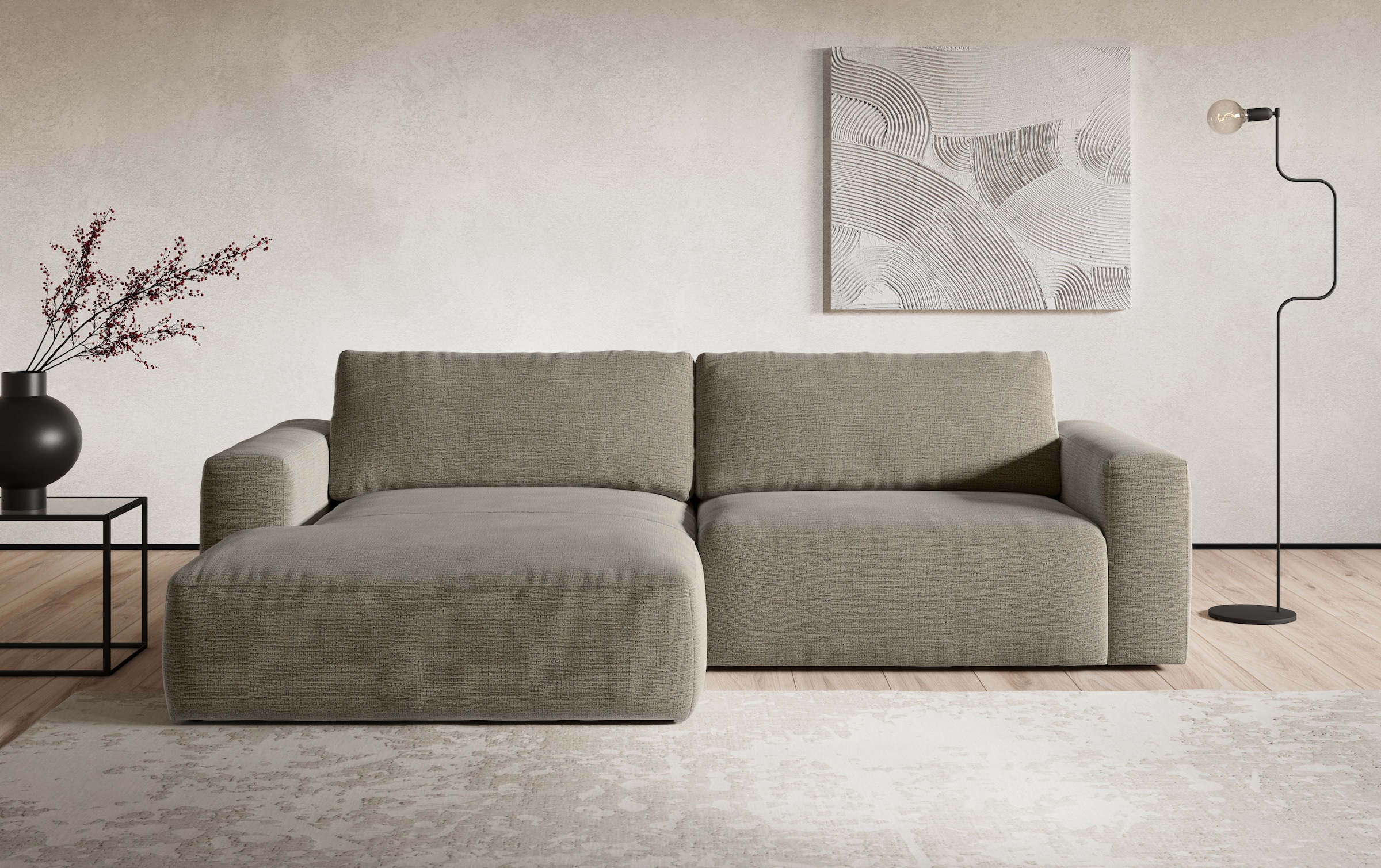 COTTA Ecksofa "Lasso L-Form, XL-Sofa" günstig online kaufen