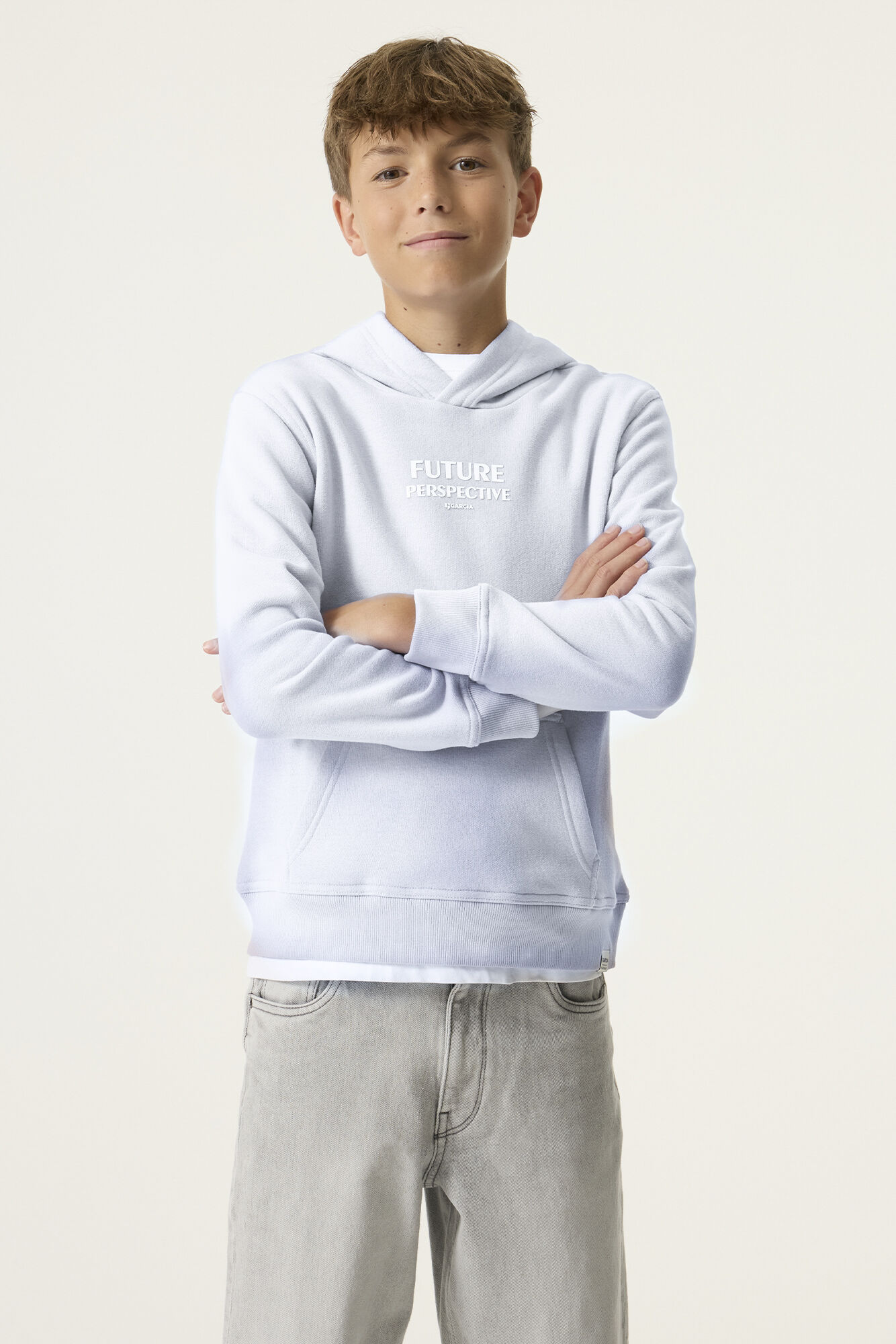 Garcia Hoodie, mit Print