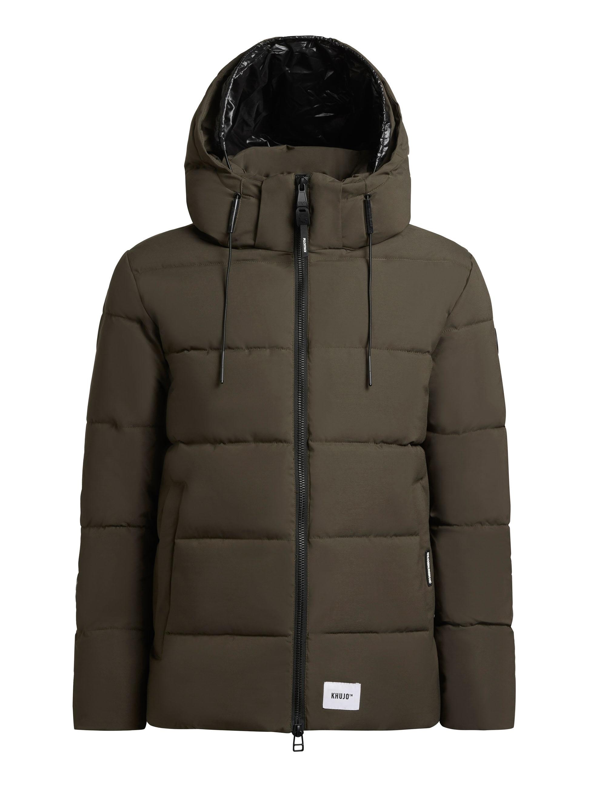 khujo Winterjacke "Loga2", mit Kapuze, Steppjacke mit abnehmbarer Kapuze un günstig online kaufen