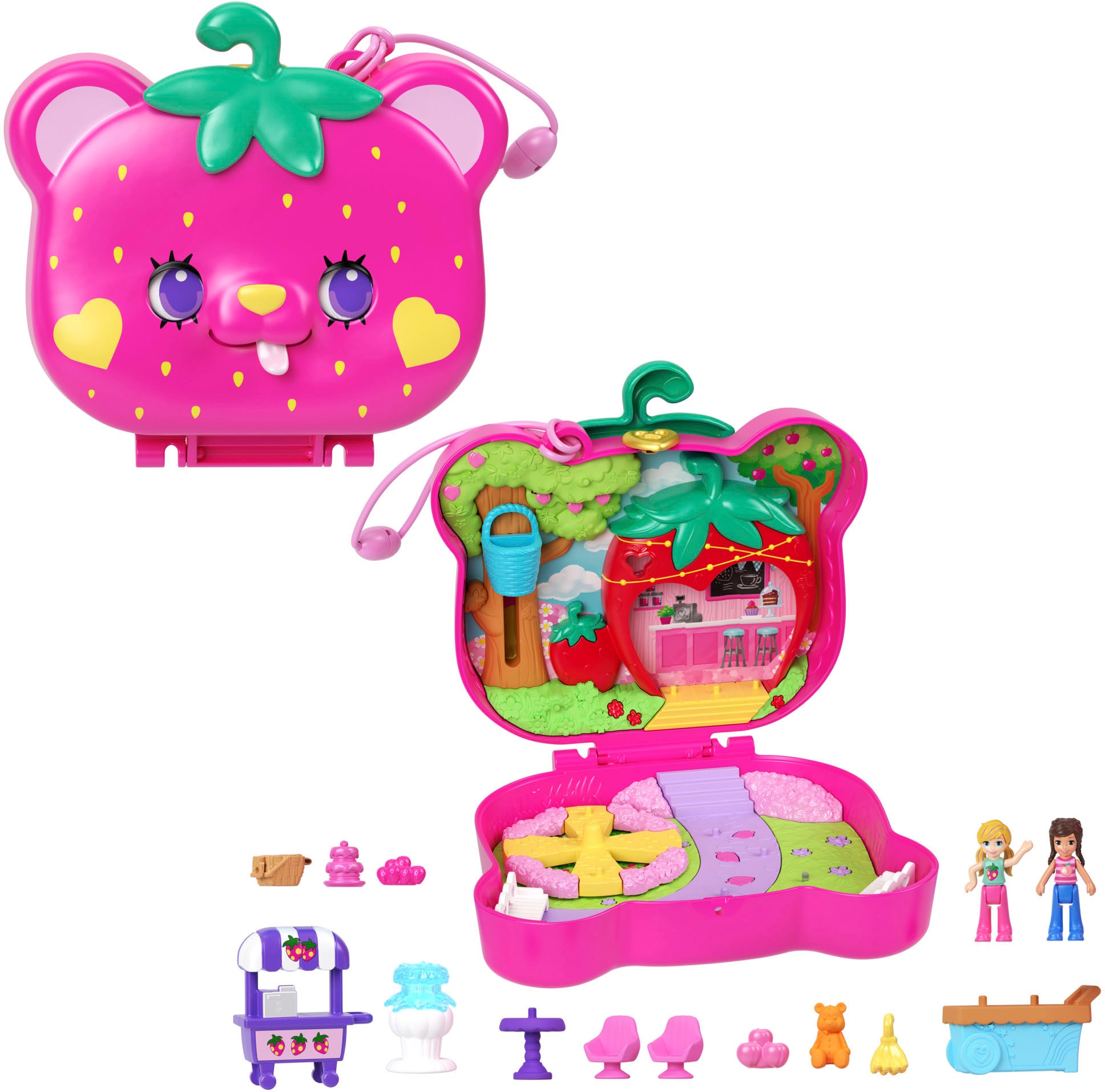 Polly Pocket Spielwelt »Erdbeer-Bärchen«