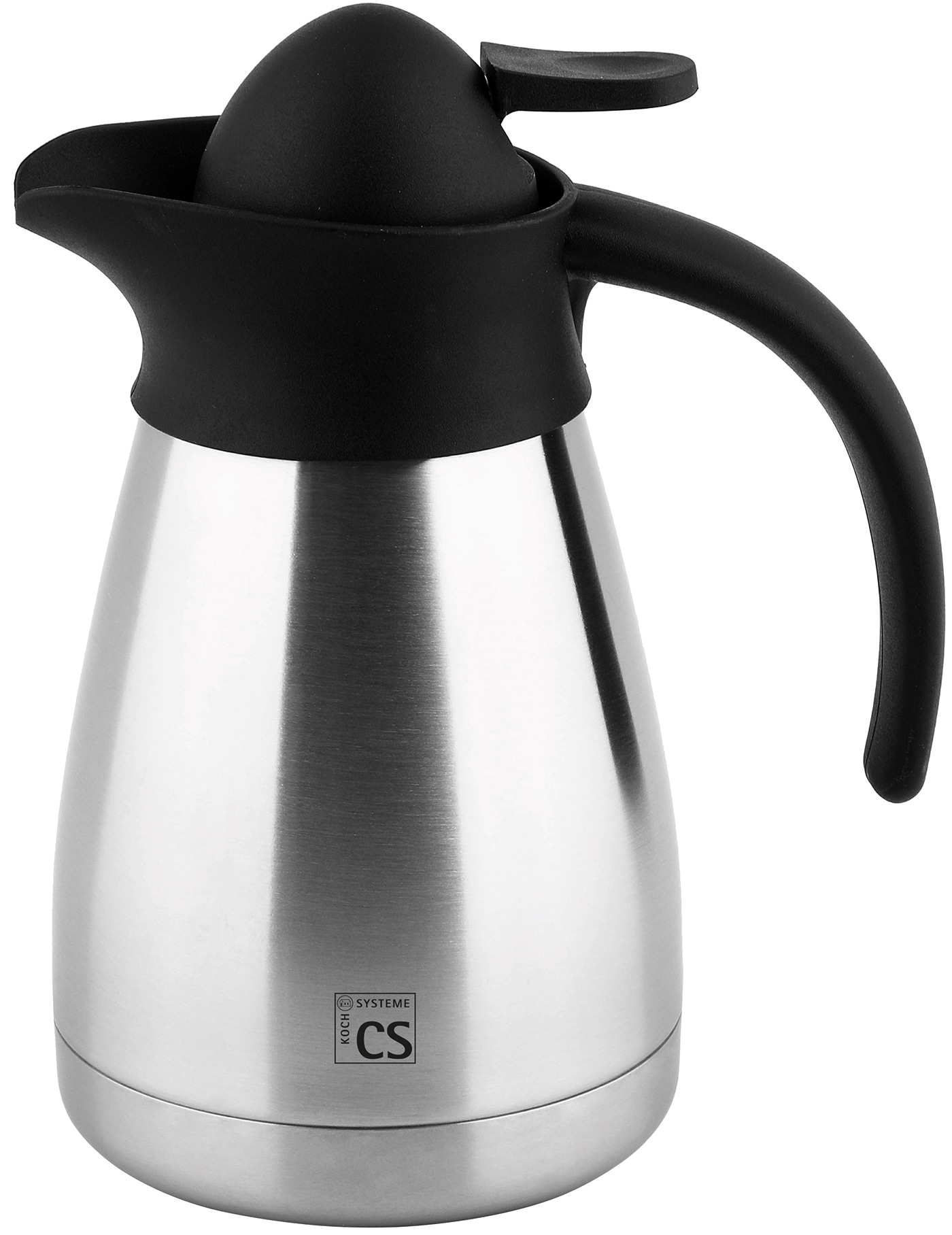 CS Koch-Systeme Isolierflasche "COTTBUS, 0,5 l, doppelwandiger Edelstahl rostfrei" auslaufsicher