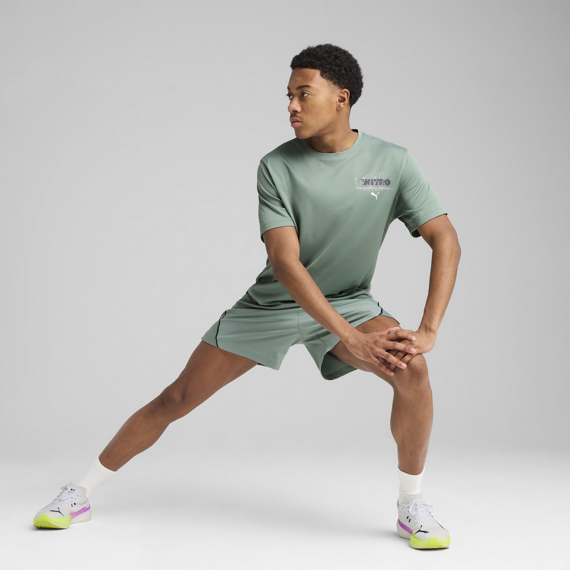 PUMA Laufshirt »NITRO™ Lauf-T-Shirt mit Grafik Herren«