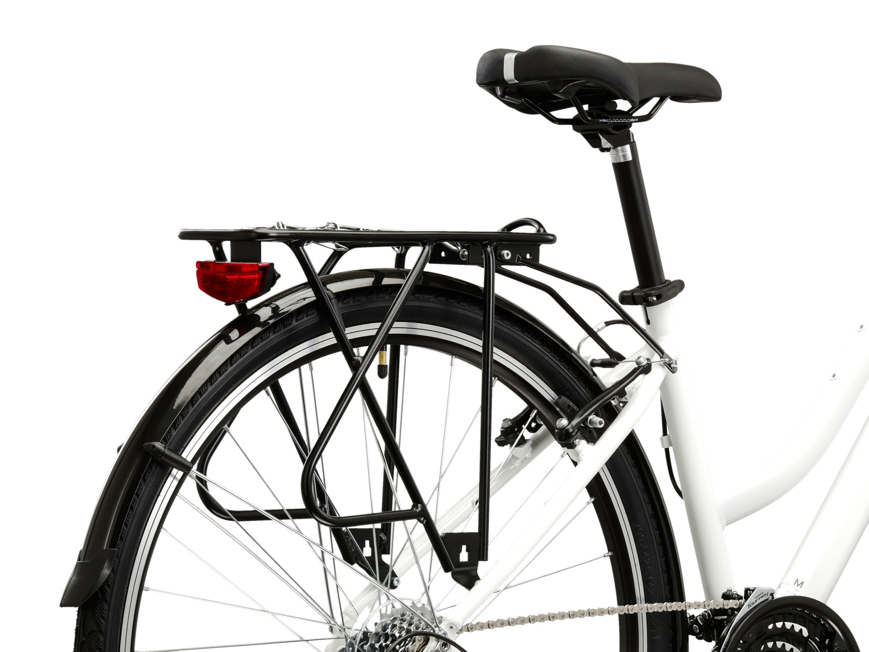 Kross Trekkingrad »Trans 1.0 weiß« 21 Gang Shimano TOURNEY TY300 Schaltwerk Kettenschaltung