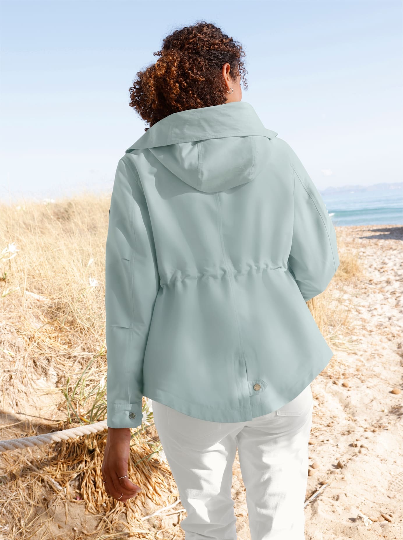 Thumbnail - Casual Looks Langjacke mit Kapuze