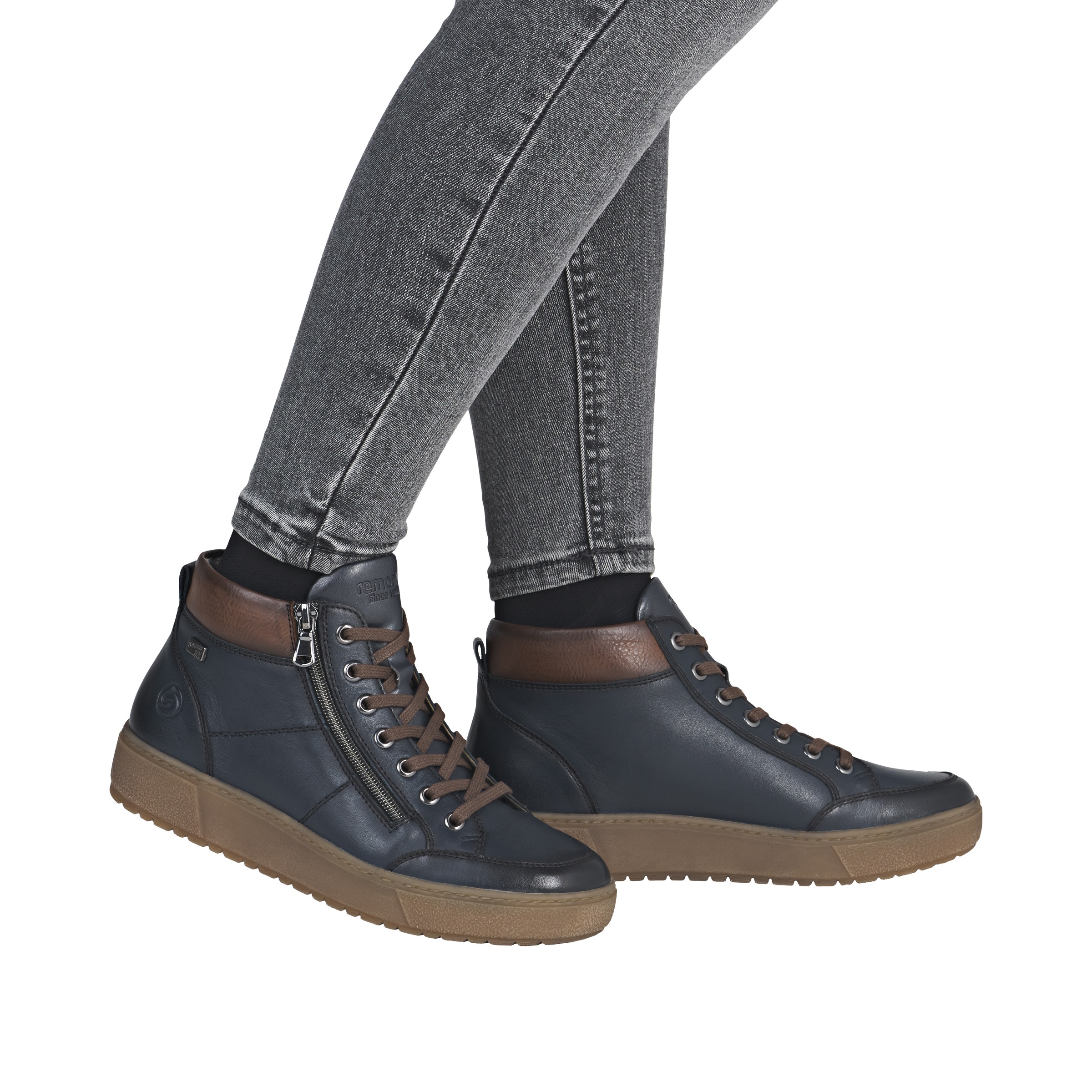 Remonte Plateausneaker, Winterstiefelette, Casual Boots mit wasserabweisender TEX-Membran