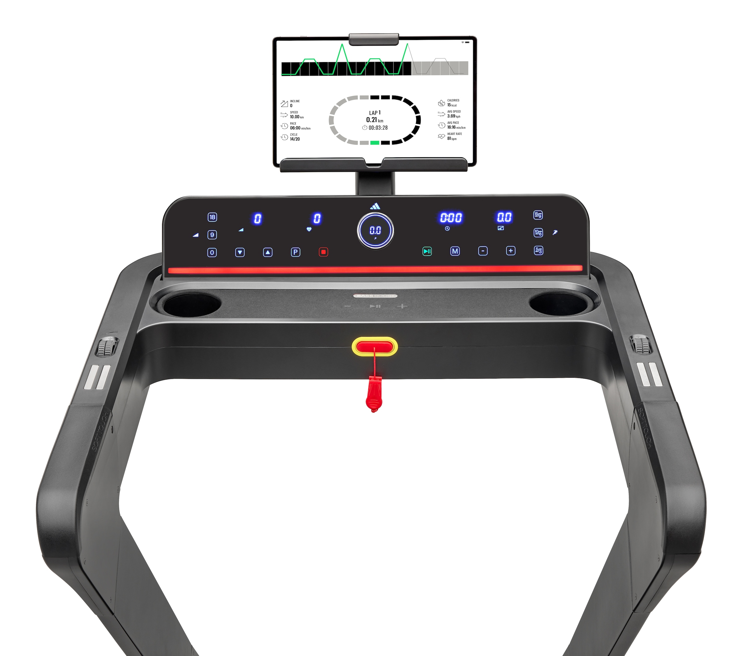 adidas Performance Laufband »adidas T-700 DC« Über die Drehregler-Oberfläche können Sie Ihr Training nahtlos steuern