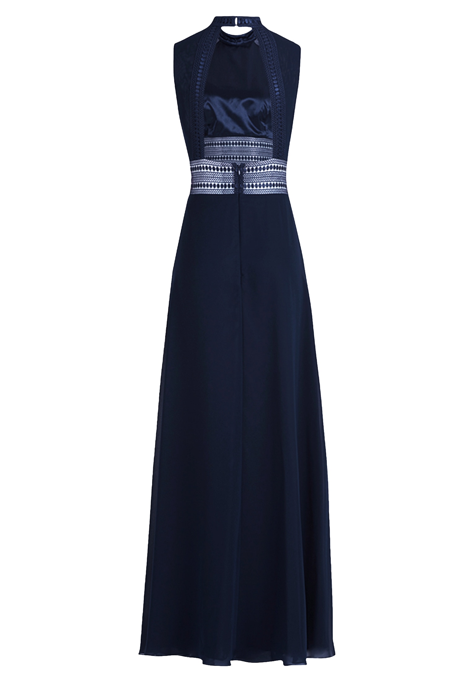 Vera Mont Abendkleid »Vera Mont Abendkleid rückenfrei«, Aufgesteppte Bänder