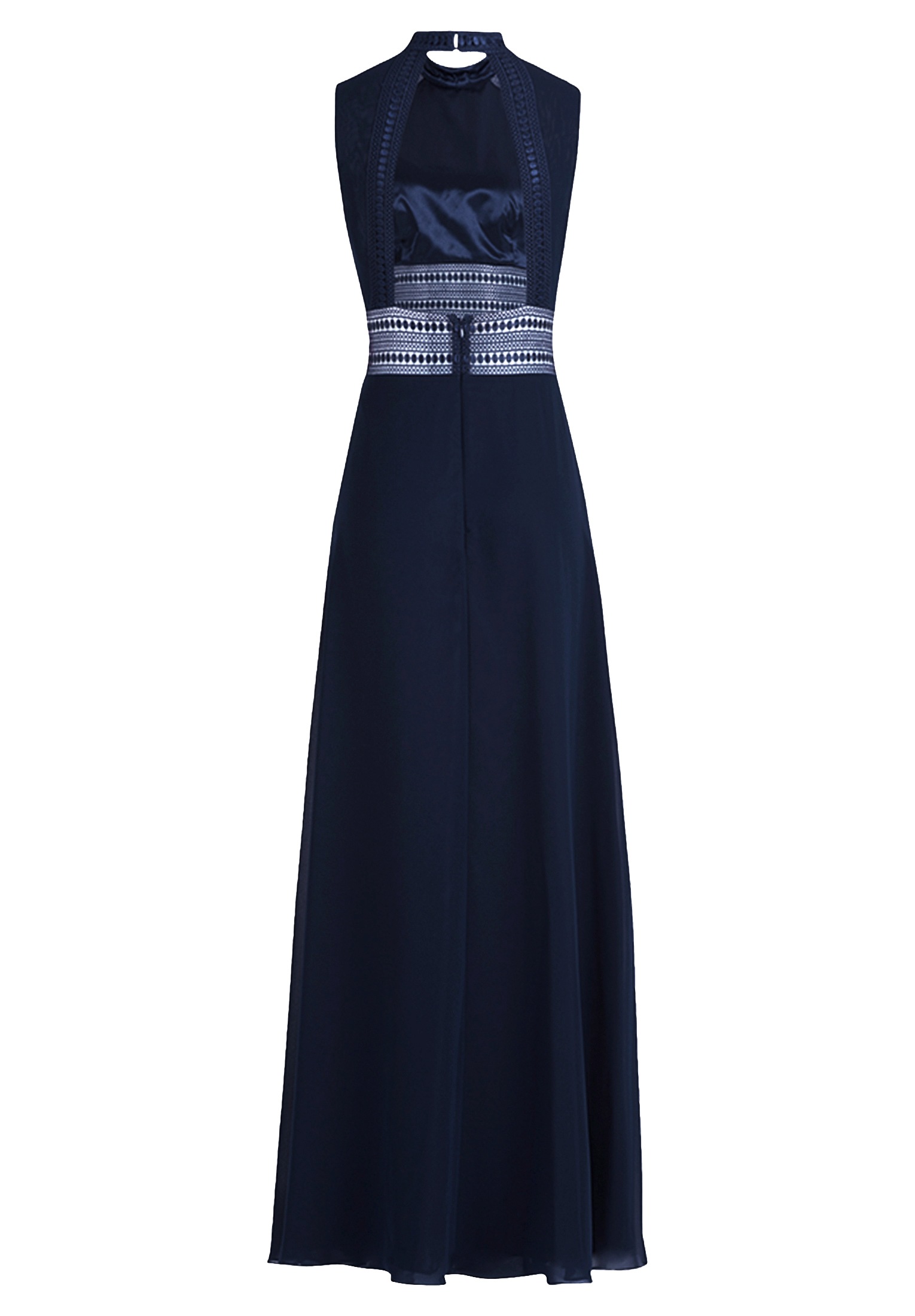 Thumbnail - Vera Mont Abendkleid "Damen rückenfrei" Ohne Tasche Aufgesteppte Bänder