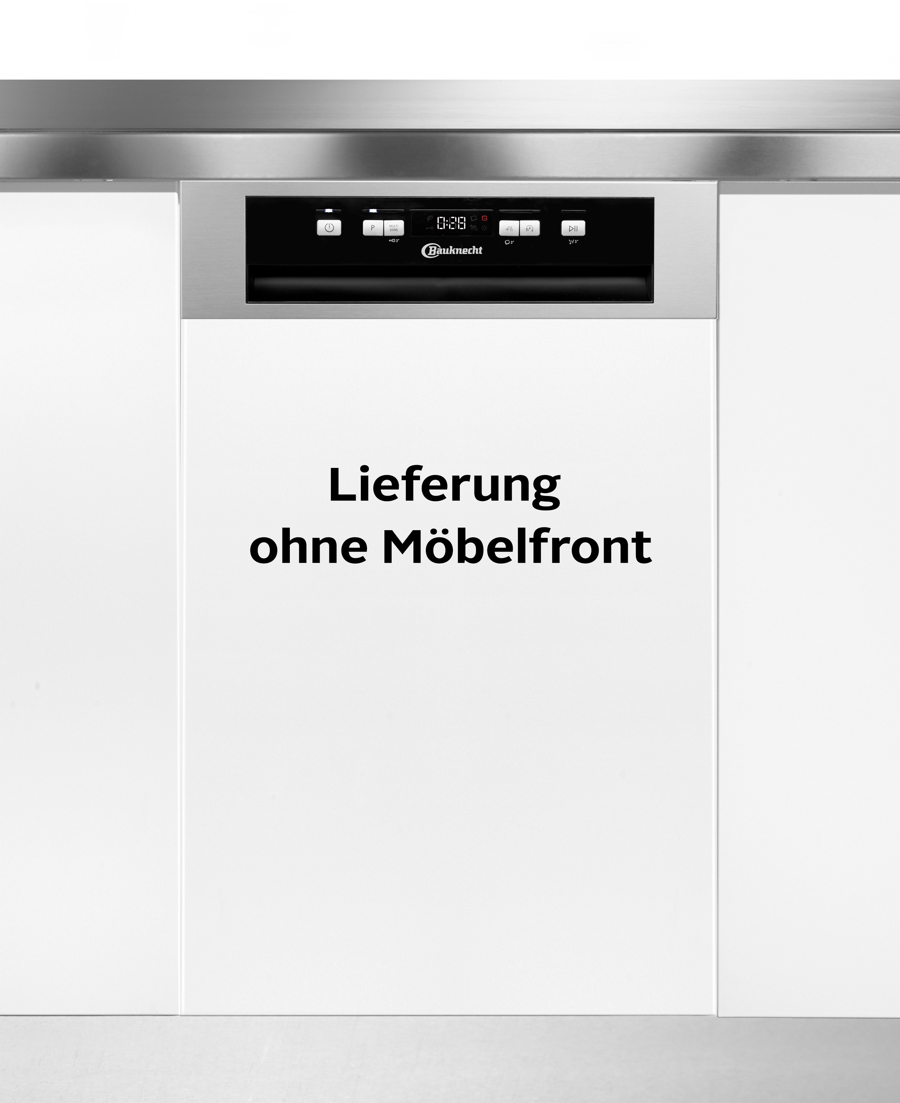 BAUKNECHT "BK4PC11BS7A0" 11 Maßgedecke Doppelter Komfort – mit Besteckschublade und zusätzlichem Besteckkorb
