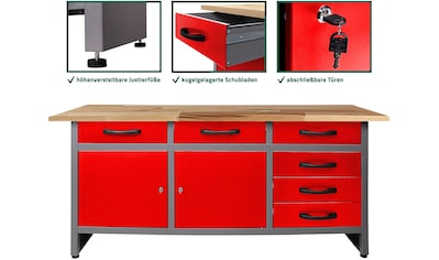 Güde Werkzeugschrank »TYP 6F«, B/T/H: 60x50x180 cm, abschließbar online  kaufen | BAUR