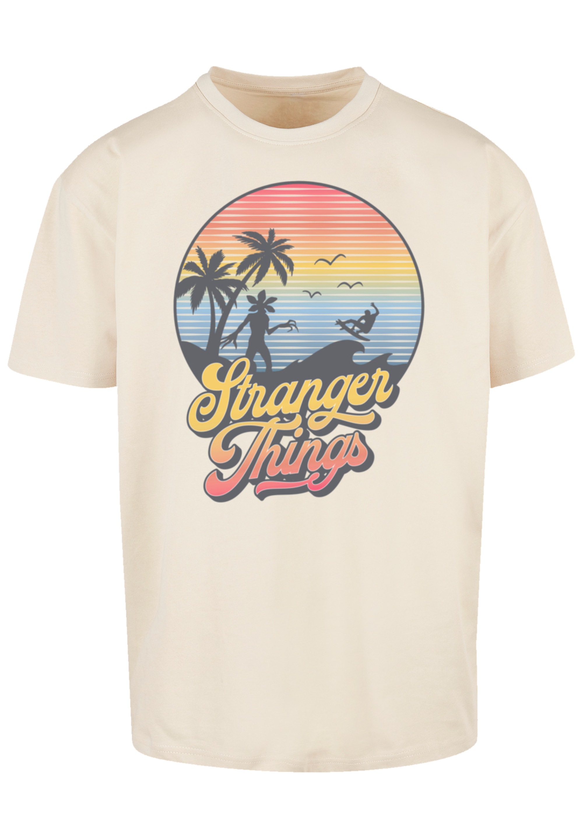 F4NT4STIC T-Shirt »Stranger Things LA Gradient«, Premium Qualität