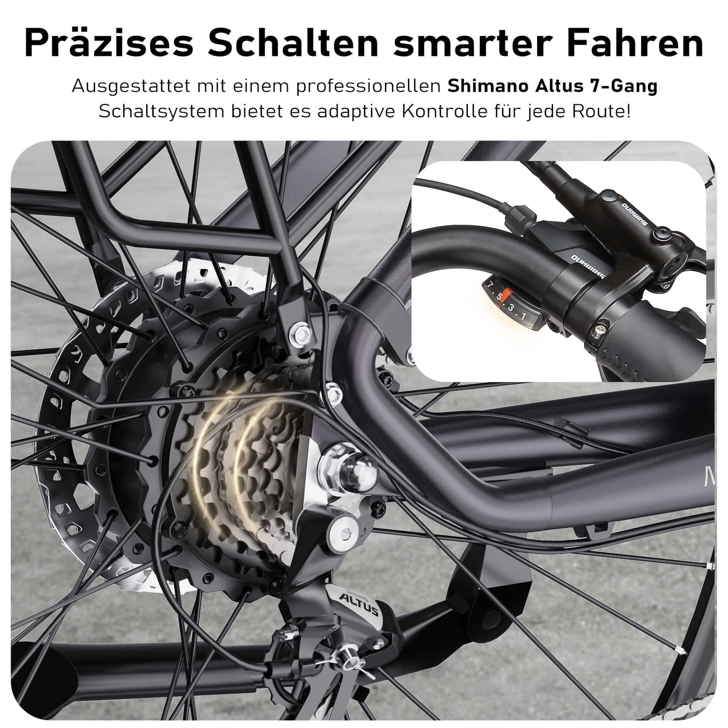 Maxtron »Maxtron Marathon E-Citybike 28 Zoll« 7 Gang Shimano Kettenschaltung Heckmotor 250 W Packung,  Elektrofahrrad für Damen u. Herren