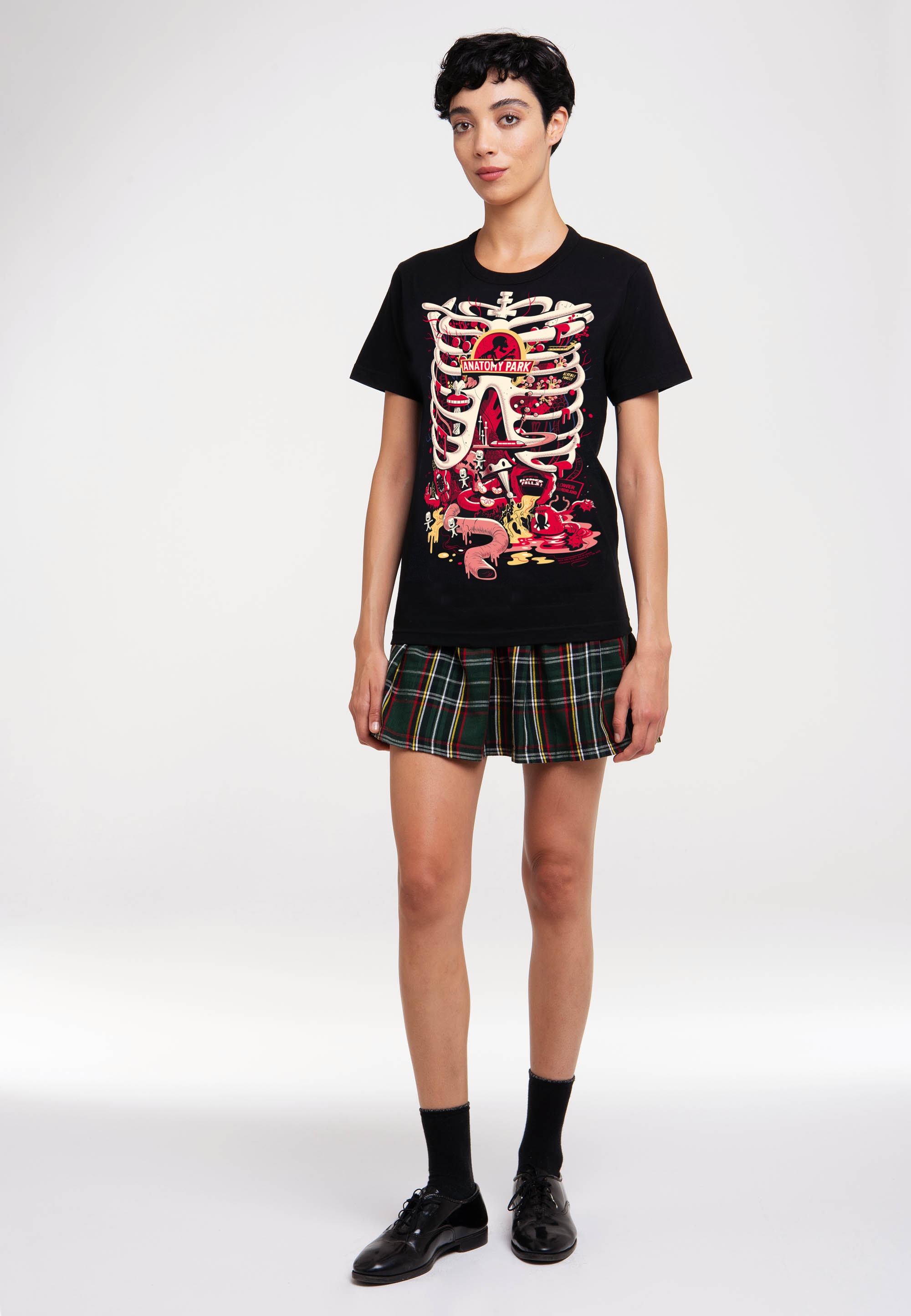 LOGOSHIRT T-Shirt »Rick &amp; Morty Anatomy Park« mit coolem Print SV9653
