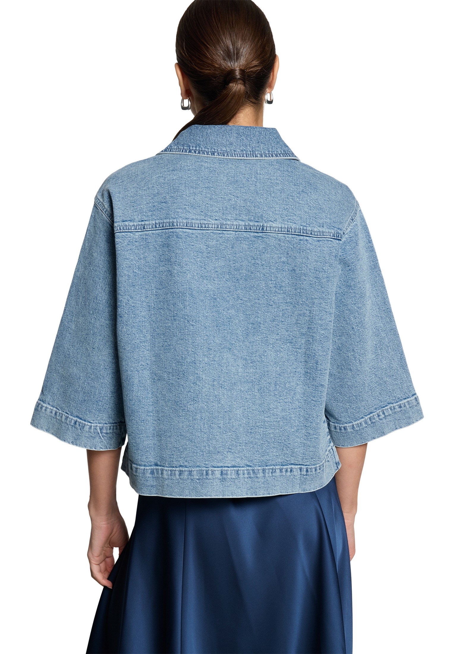 Zero Jackenblazer »Damen im Jeans-Look« Material.