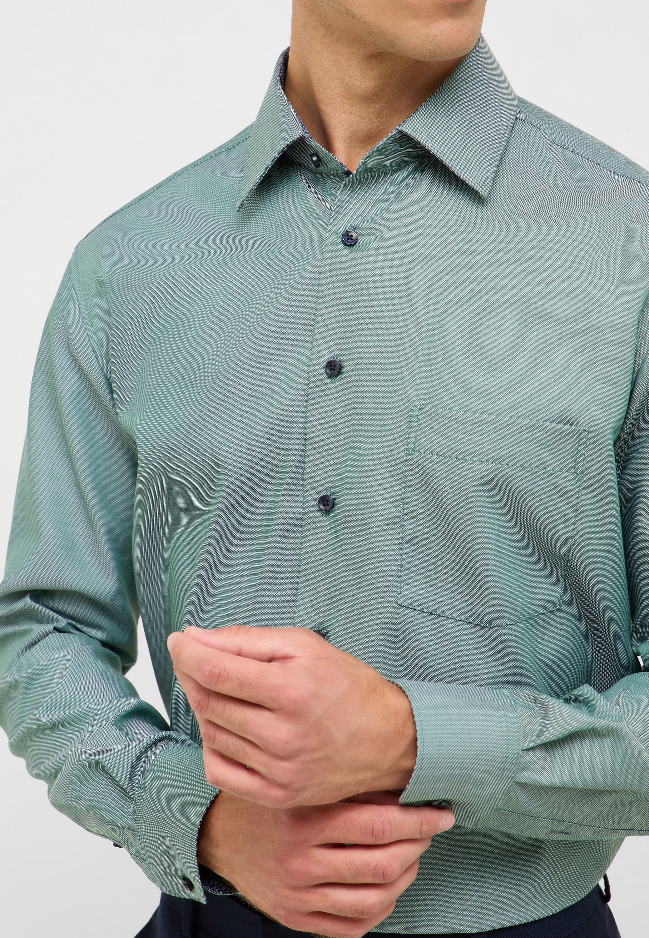 Thumbnail - Eterna Langarmhemd "MODERN FIT" NON IRON (bügelfrei)