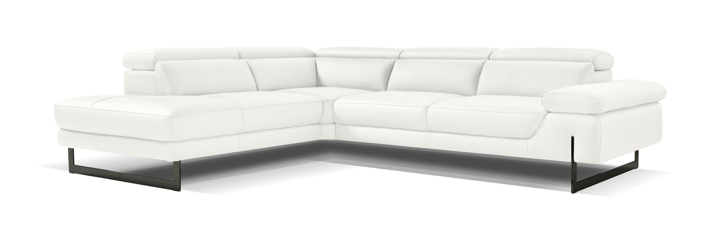 Ecksofa »Queenie, extravagantes Sofa mit erstklassigem Sitzkomfort«, mit verstellbarer...