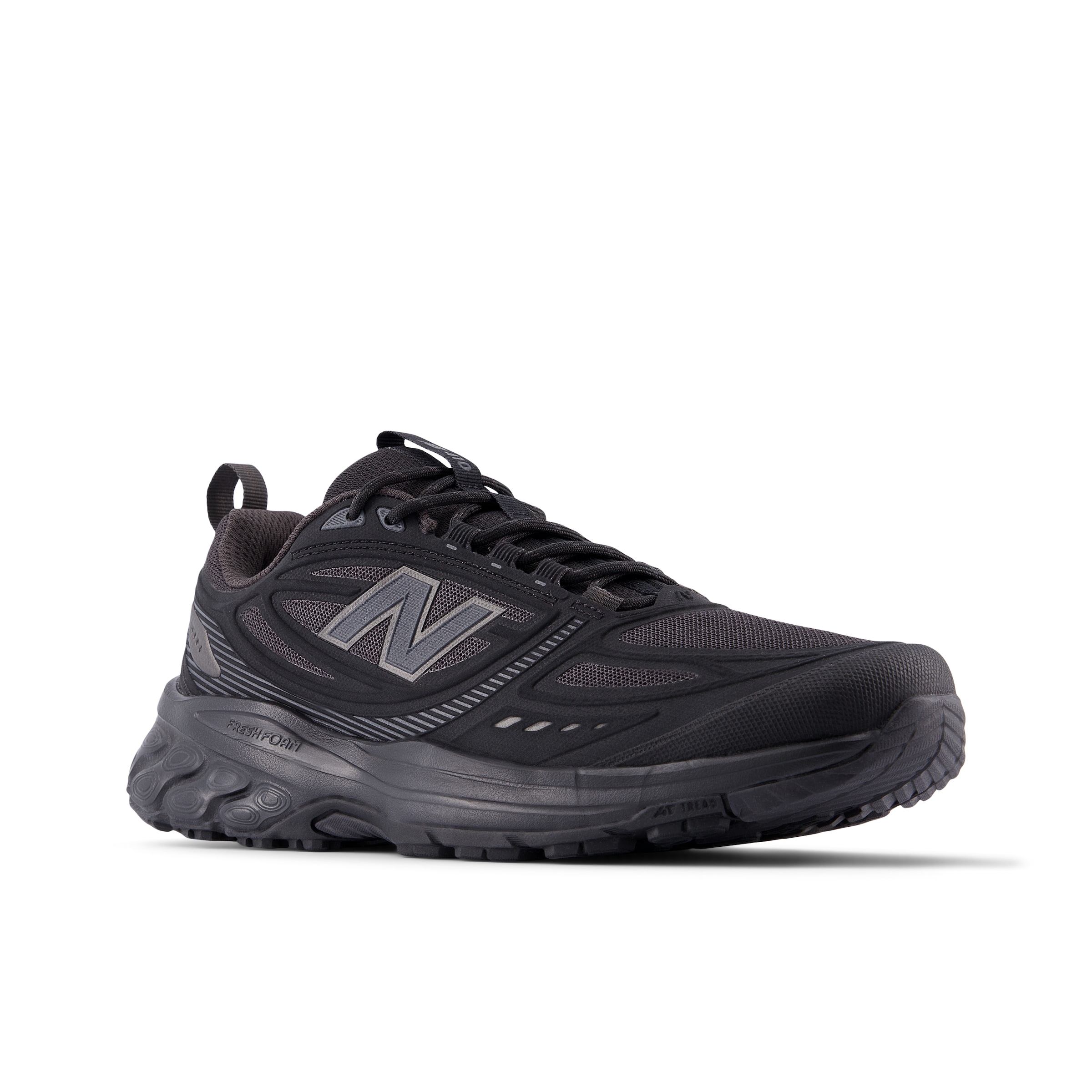 NEW BALANCE Herren Trailrunningschuh "410", Gr. 45schwarz, Synthetik, Textil, Schuhe, für mehr Grip