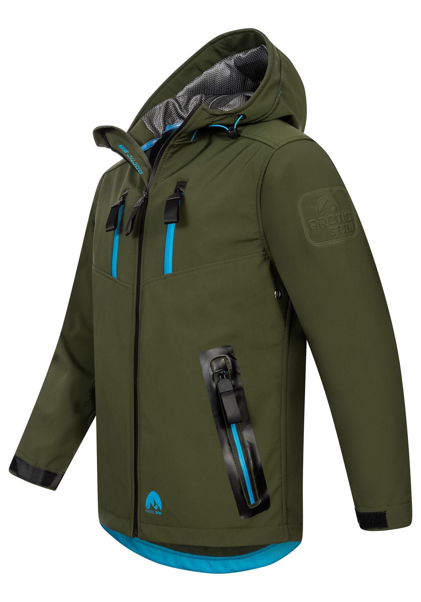 Arctic Seven Softshelljacke »ASLasaro« mit Fleecestoff innen