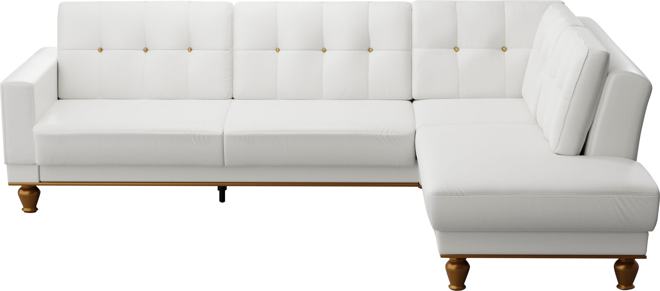 sit&more Ecksofa »Orient 5 L-Form«, mit Strass-Stein, wahlweise mit Bettfunktion und Bettkasten