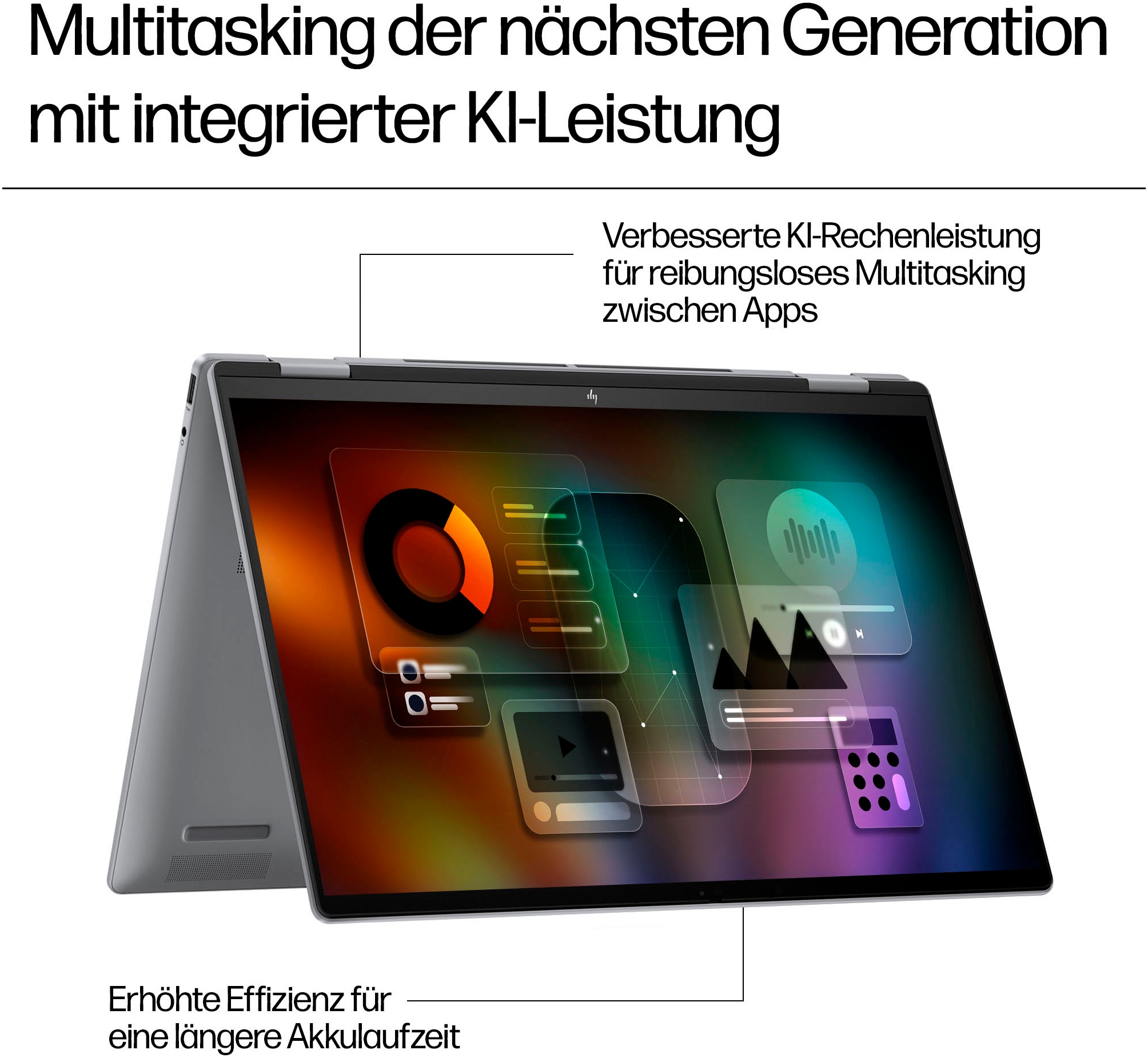 HP Notebook »Laptop 16-ad0052ng Meteor Silver (P)«, 40,6 cm, / 16 Zoll, AMD, Ryzen 5, Radeon Graphics, 512 GB SSD
