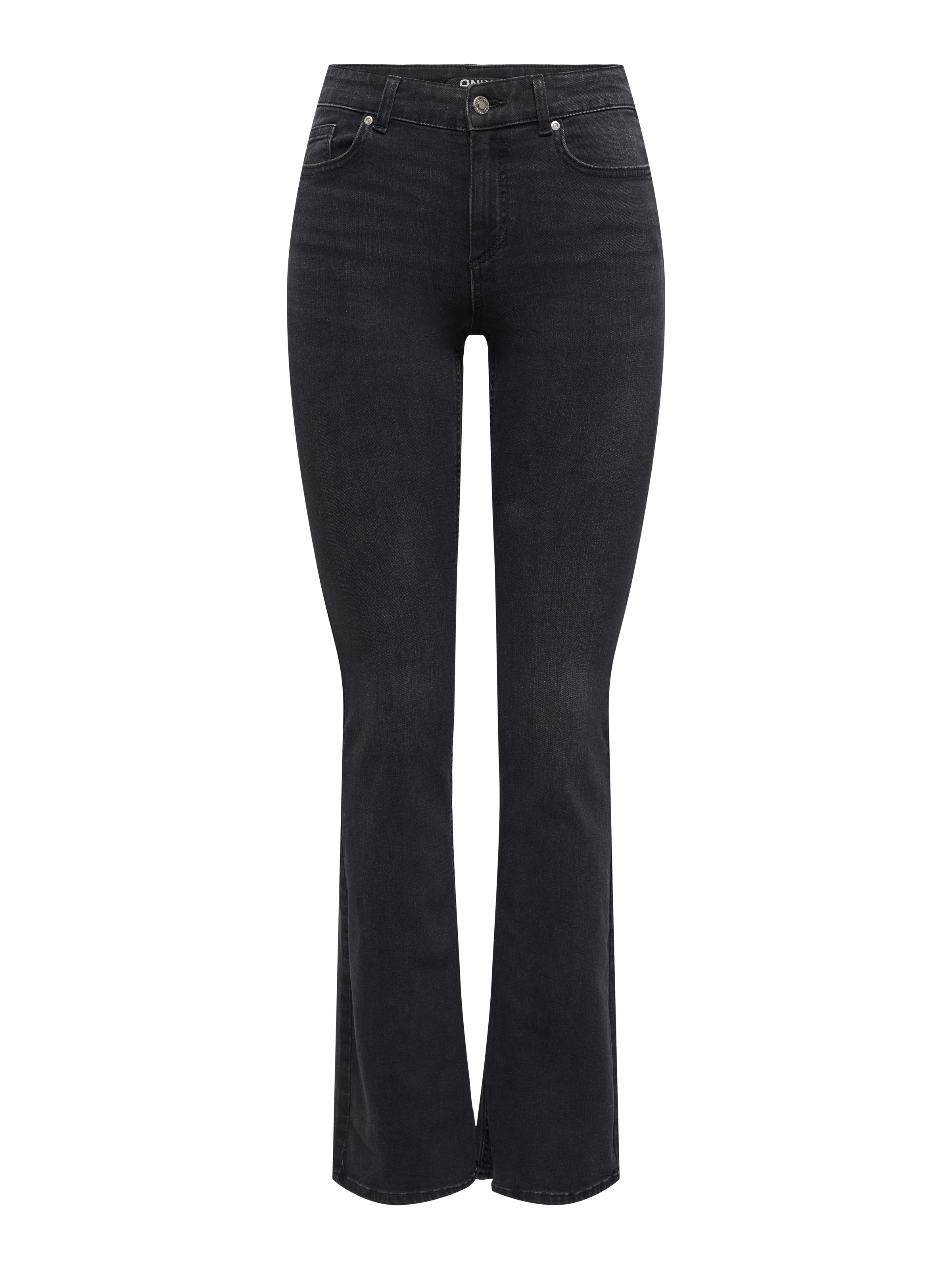 ONLY Bootcut-Jeans "ONLBLUSH MW BACK POCK FLARED DNM PIM970" günstig online kaufen