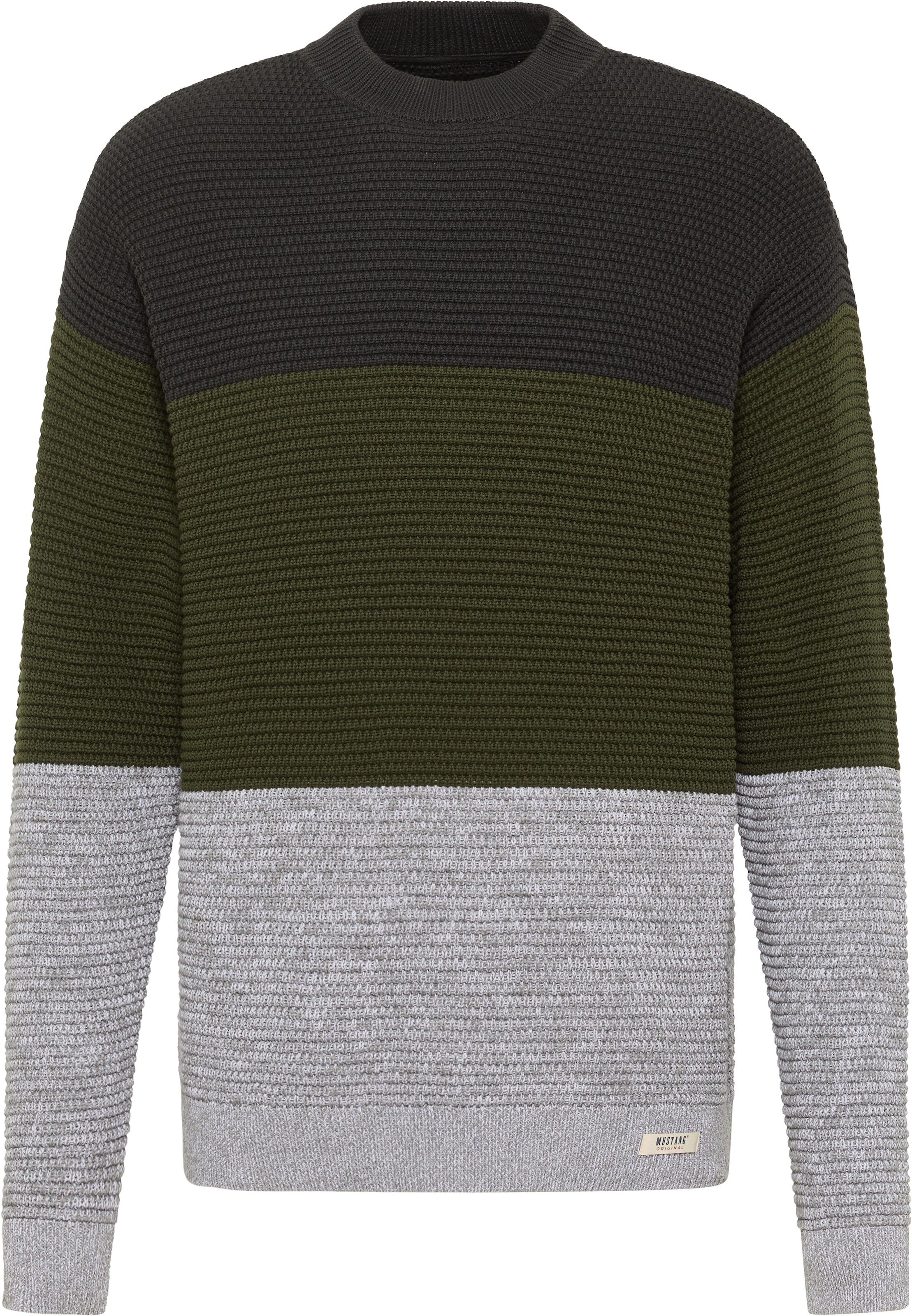 MUSTANG Sweatshirt "Style Evesham", mit Colour Blocking günstig online kaufen