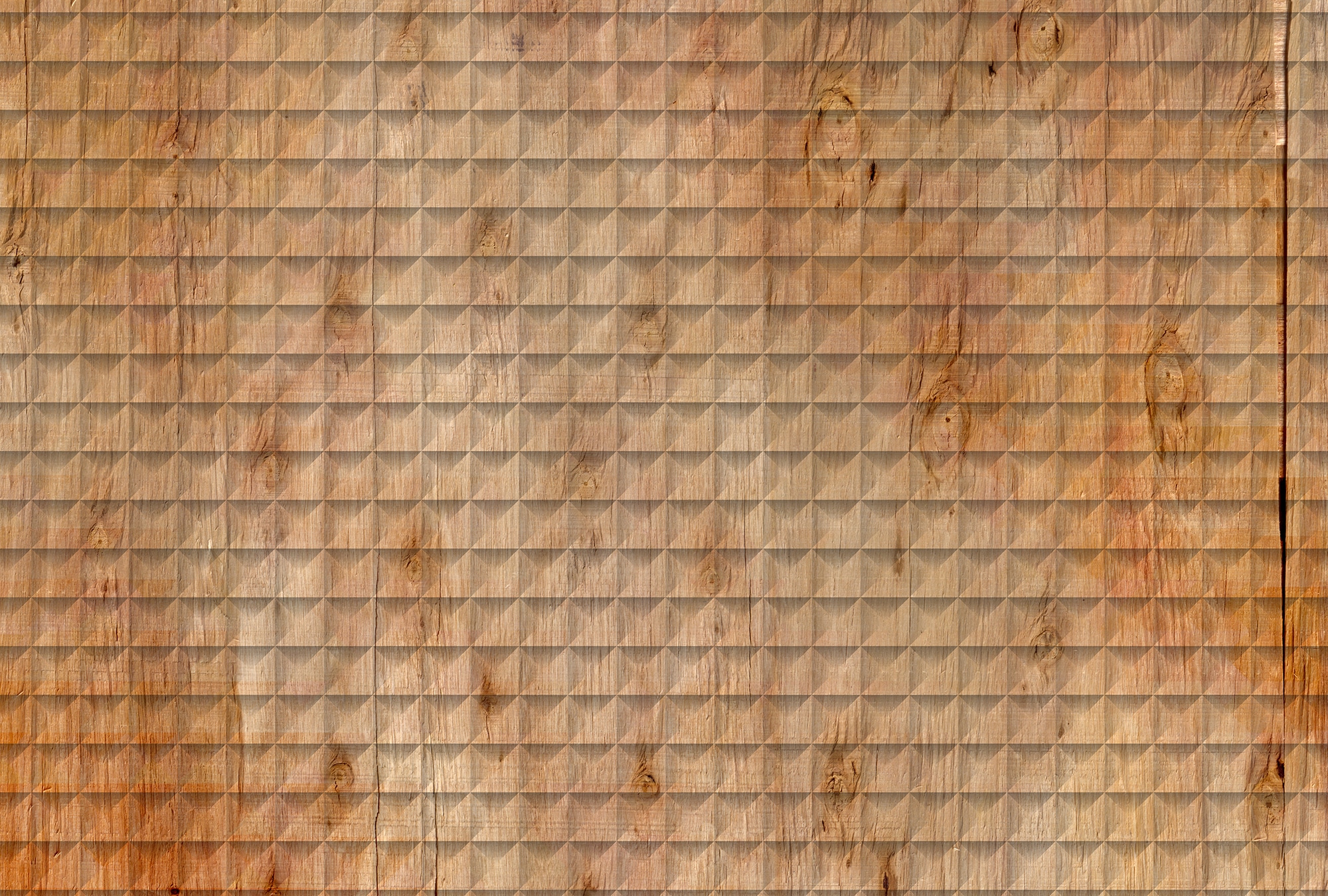Architects Paper Fototapete "Atelier 47 Square Wood 2" Holz glatt Vlies, Wand, Schräge, Decke