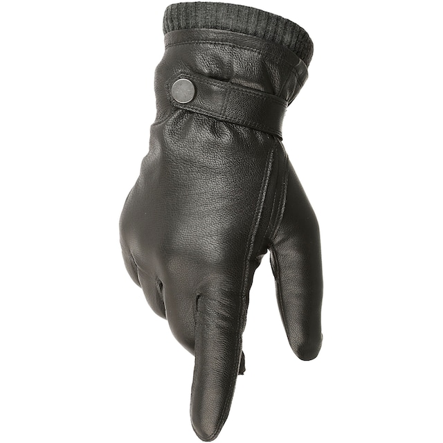 PEARLWOOD Lederhandschuhe »Freddie«, Atmungsaktiv, Wärmeregulierend, Wind -  und Wasserabweisend online kaufen | BAUR