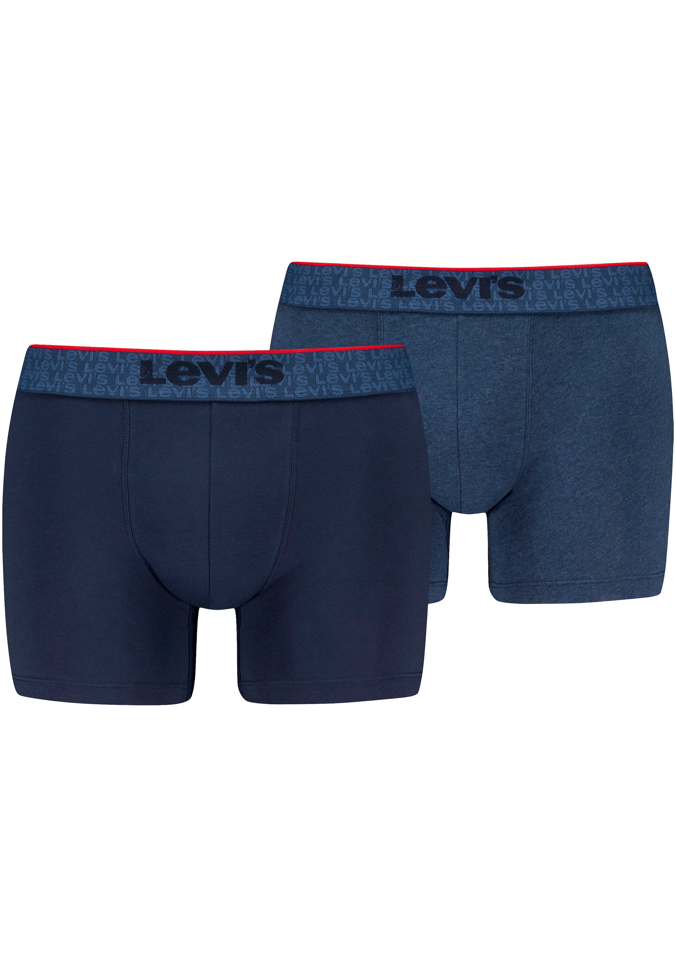 Levis Boxershorts, (2er-Pack), mit farbbesetztem Webgummibund