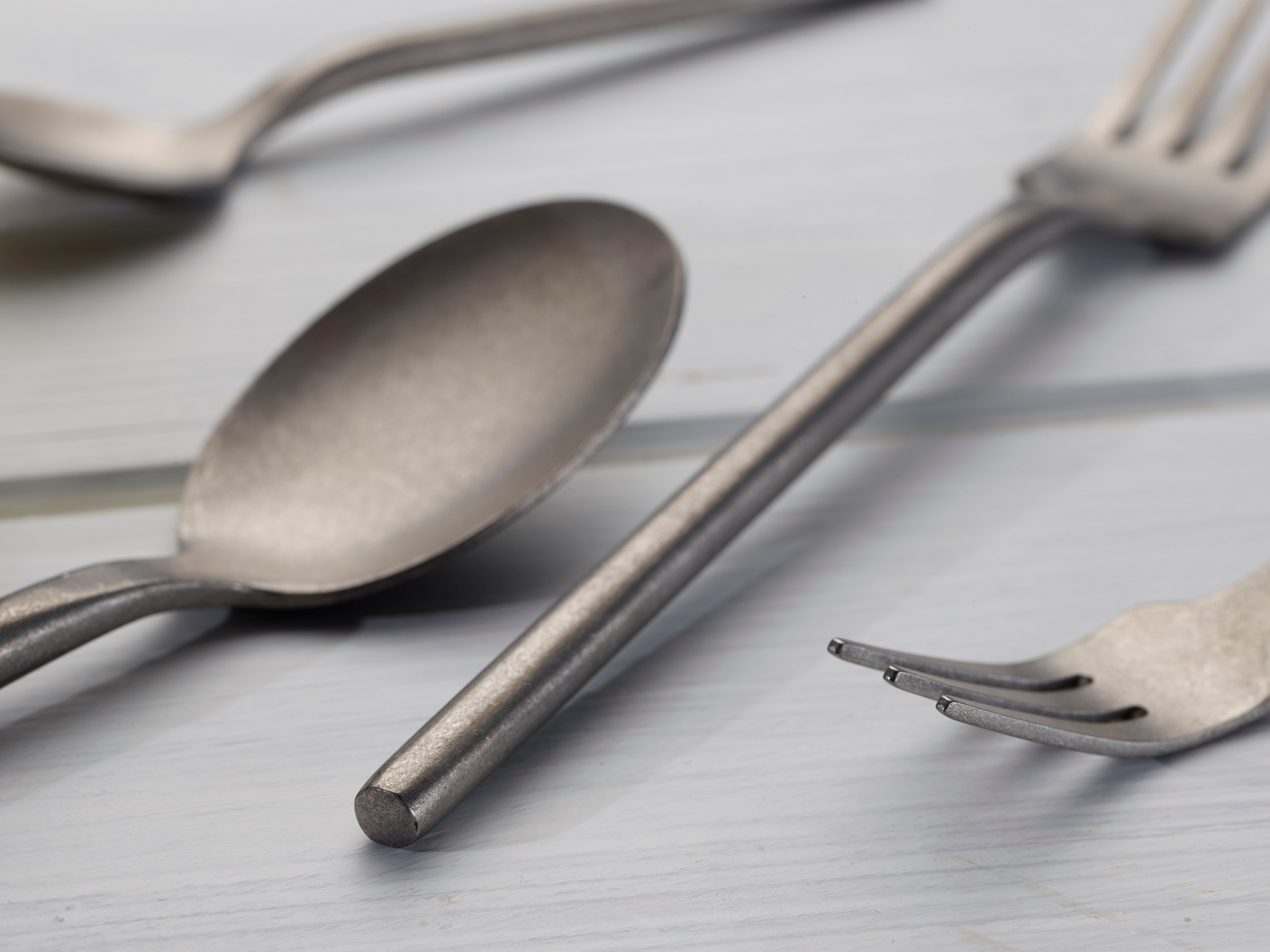 ECHTWERK Besteck-Set »Tafelbesteck „Vintage“ 16tlg - stonewashed«, (Set, 16 tlg.), hochwertig, Vintage-Look