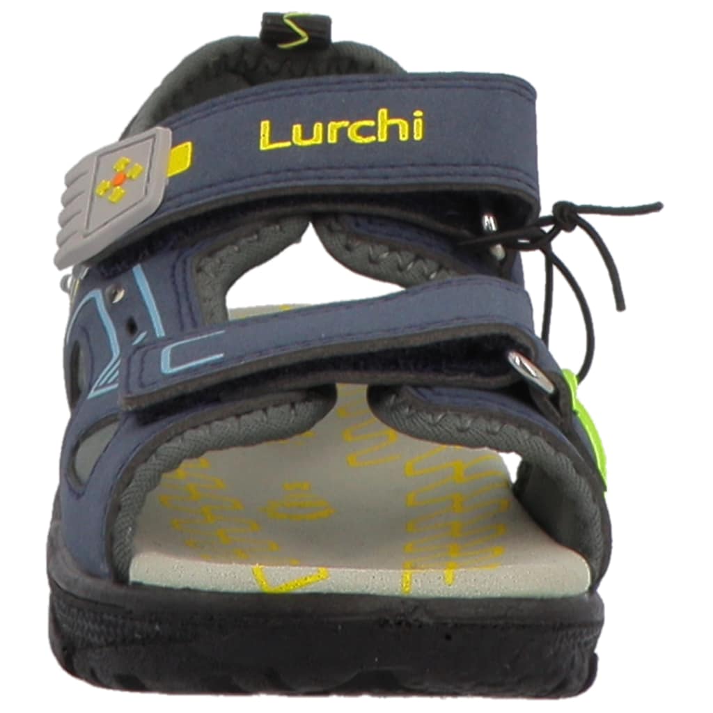 Lurchi Sandale »Blinkschuh WMS: Kodo«, Sommerschuh, Klettschuh, Outdoorschuh, mit cooler Blinkfunktion