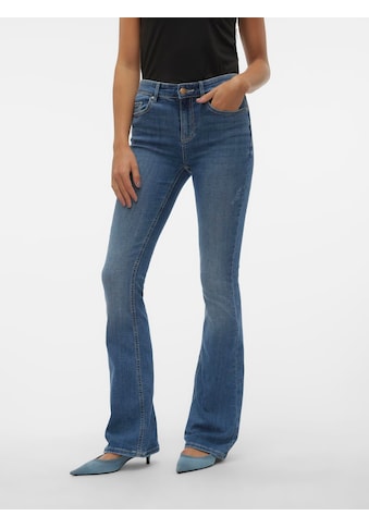 Bootcut-Jeans »VMFLASH MR FLARED JEANS LI347 GA NOOS«