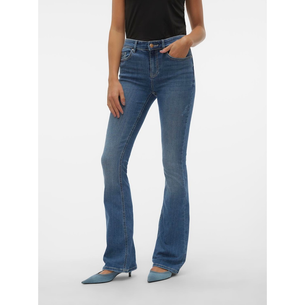 Vero Moda Bootcut-Jeans »VMFLASH MR FLARED JEANS LI347 GA NOOS«