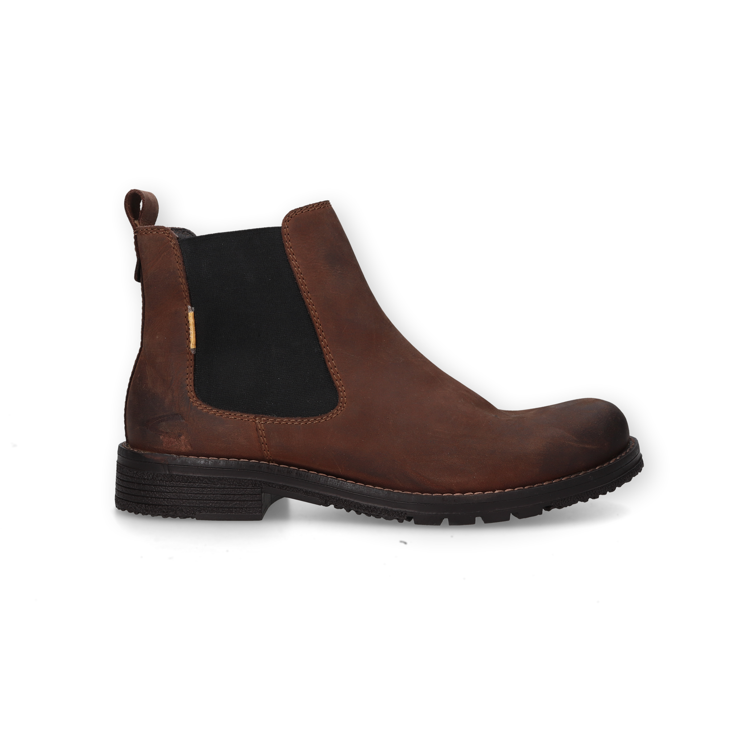 camel active Chelseaboots  Stiefelette, Business-Boots mit Stretcheinsatz außen