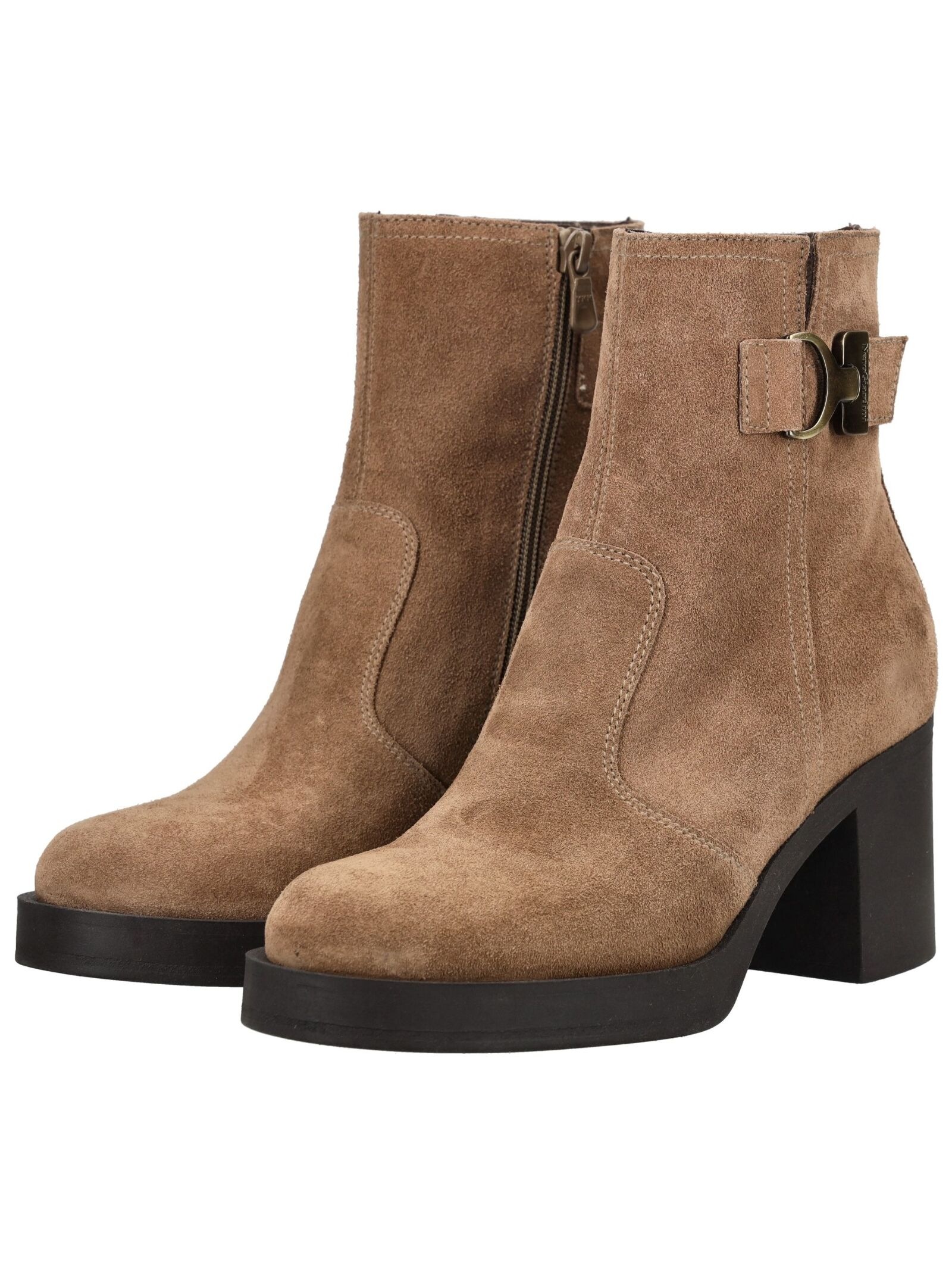 Nero Giardini High-Heel-Stiefelette »Nero Giardini Stiefelette Veloursleder«