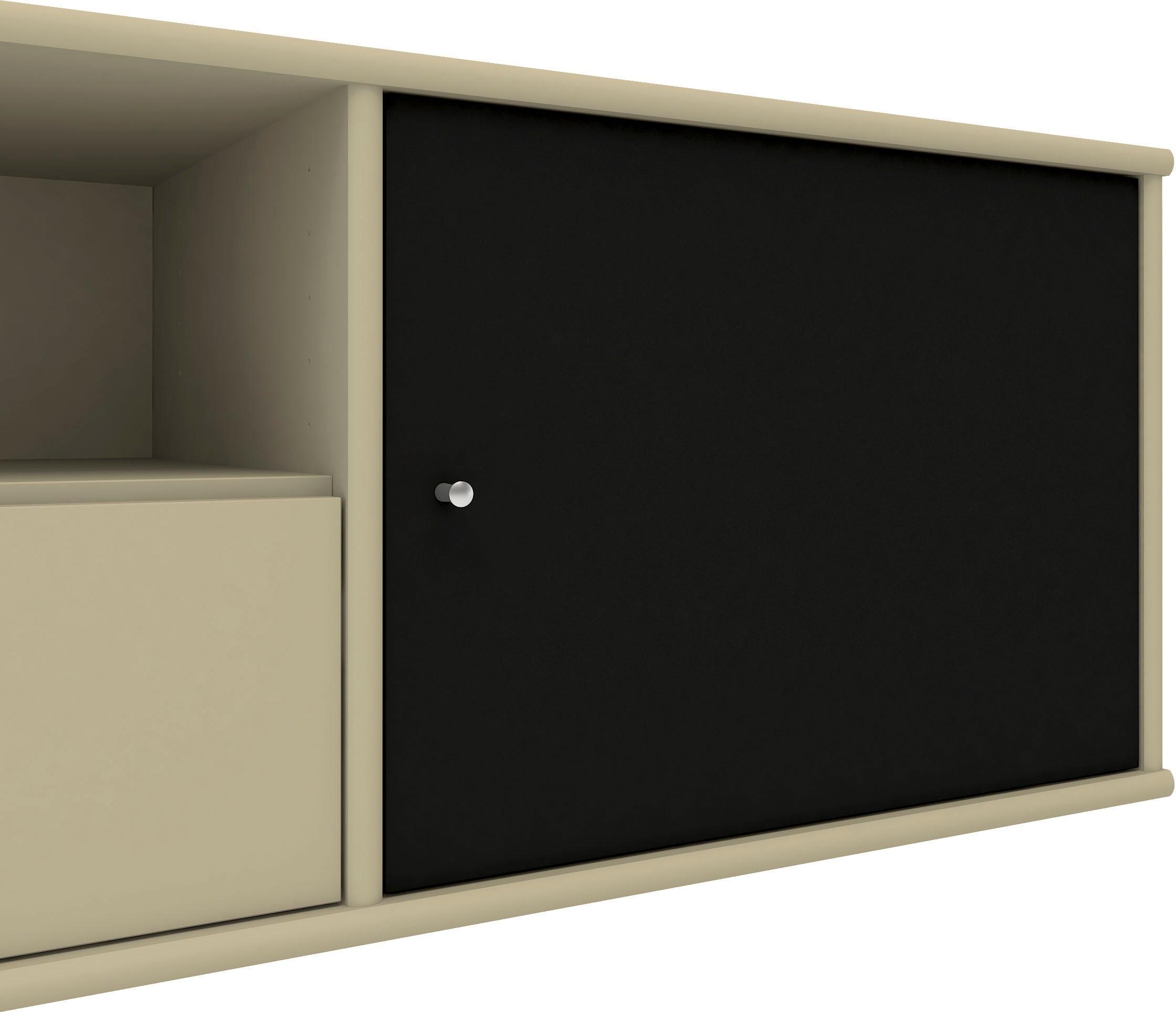 Hammel Furniture TV-Board »Mistral Fernsehschrank, Medienmöbel, Hängend«, mit Türen mit Akustikstoff, Kabeldurchführung, Lowboard, B: 161,5 cm