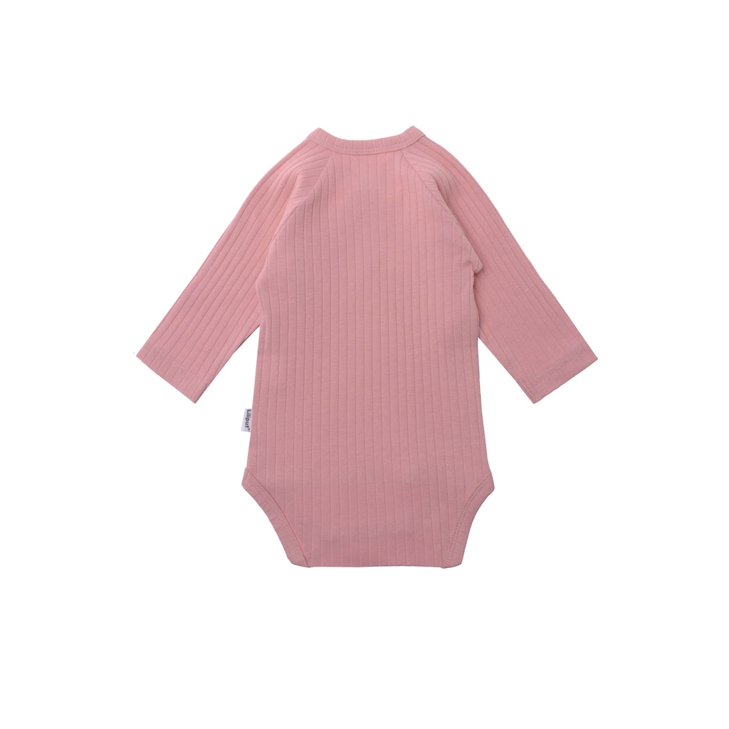 Kindermode Babykleidung Jungen Liliput Body, (2 tlg.), aus weichem Material weiß-rosé