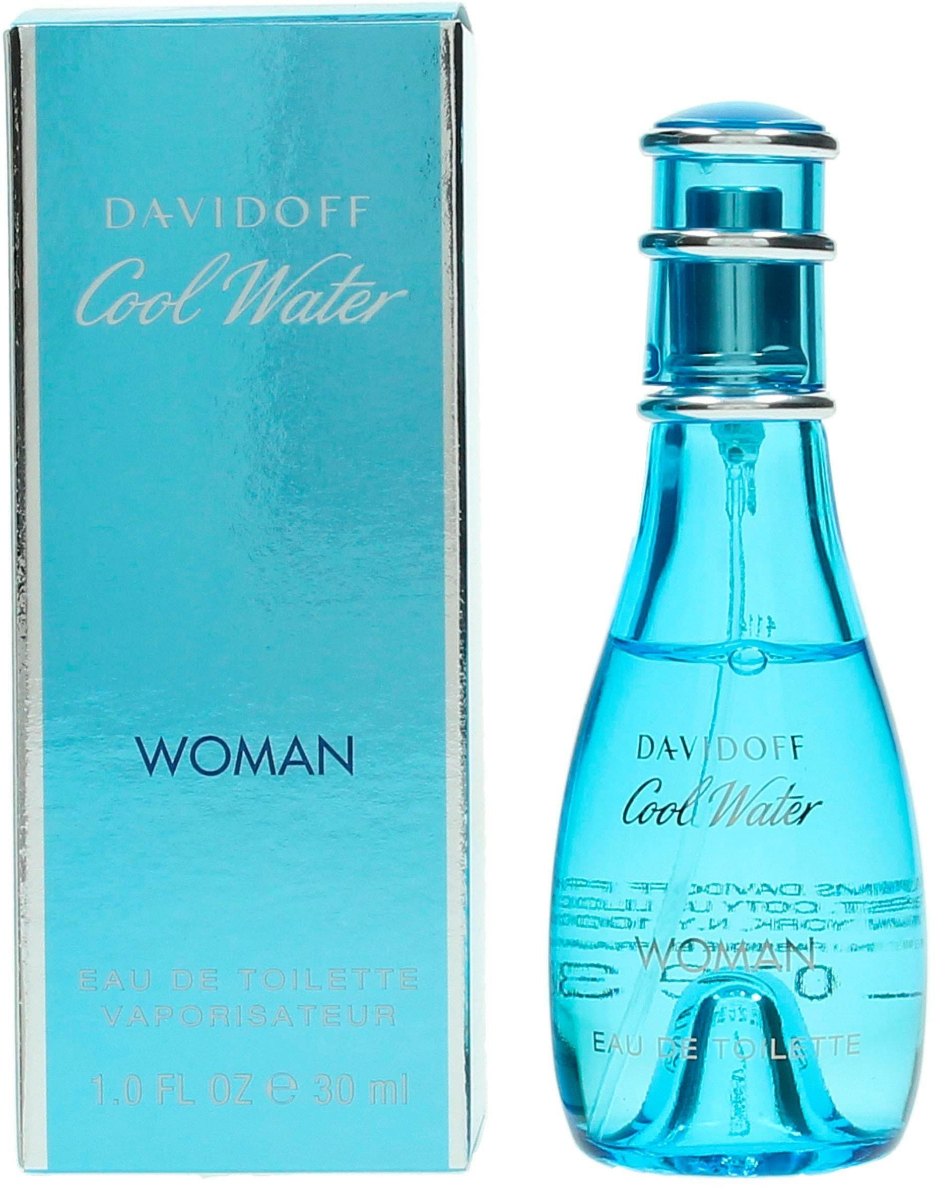 DAVIDOFF Eau de Toilette »Cool Water Woman«, mit frisch belebender Note