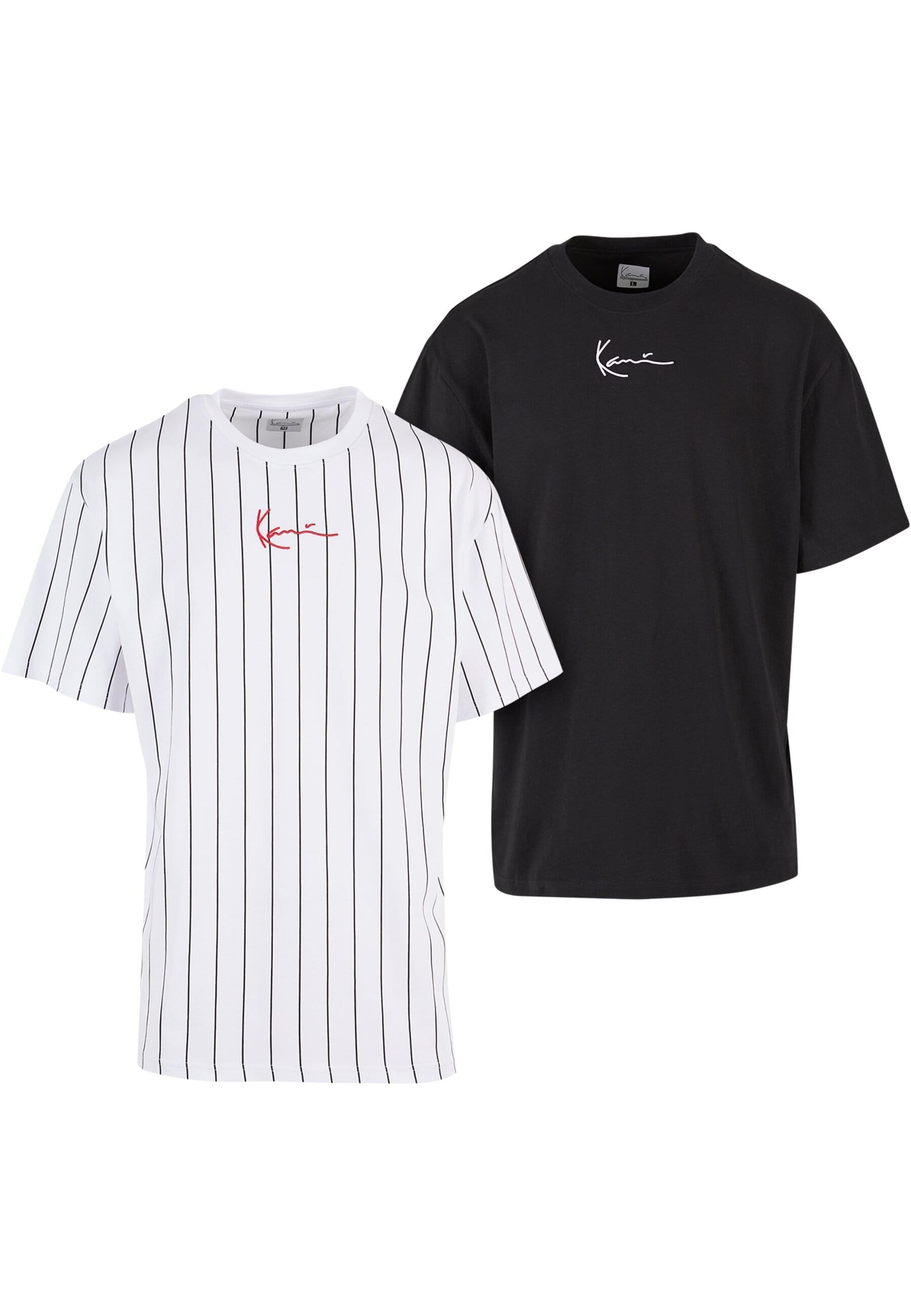 Karl Kani Langarmshirt "Karl Kani Herren KM222-101-2 KK 2-Pack Pinstripe + günstig online kaufen