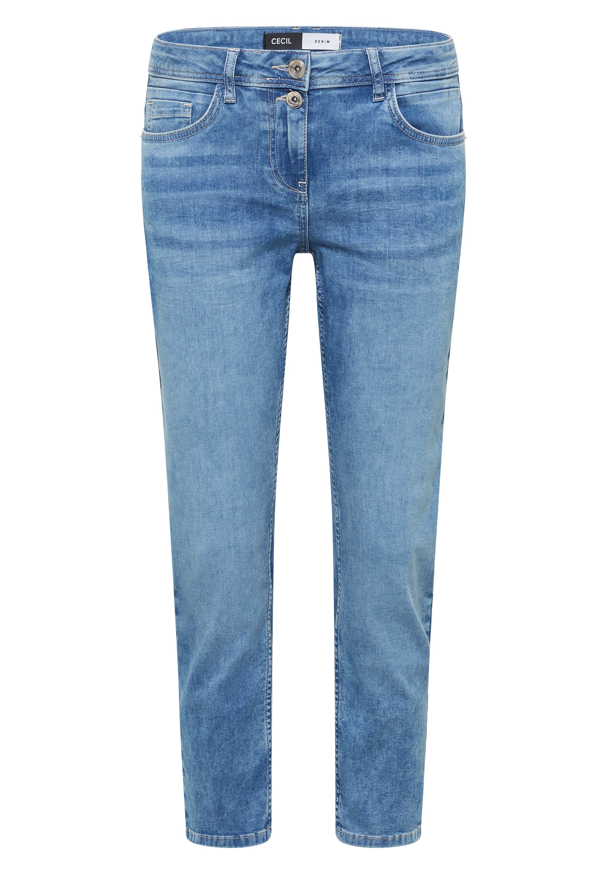Cecil Comfort-fit-Jeans Middle Waist