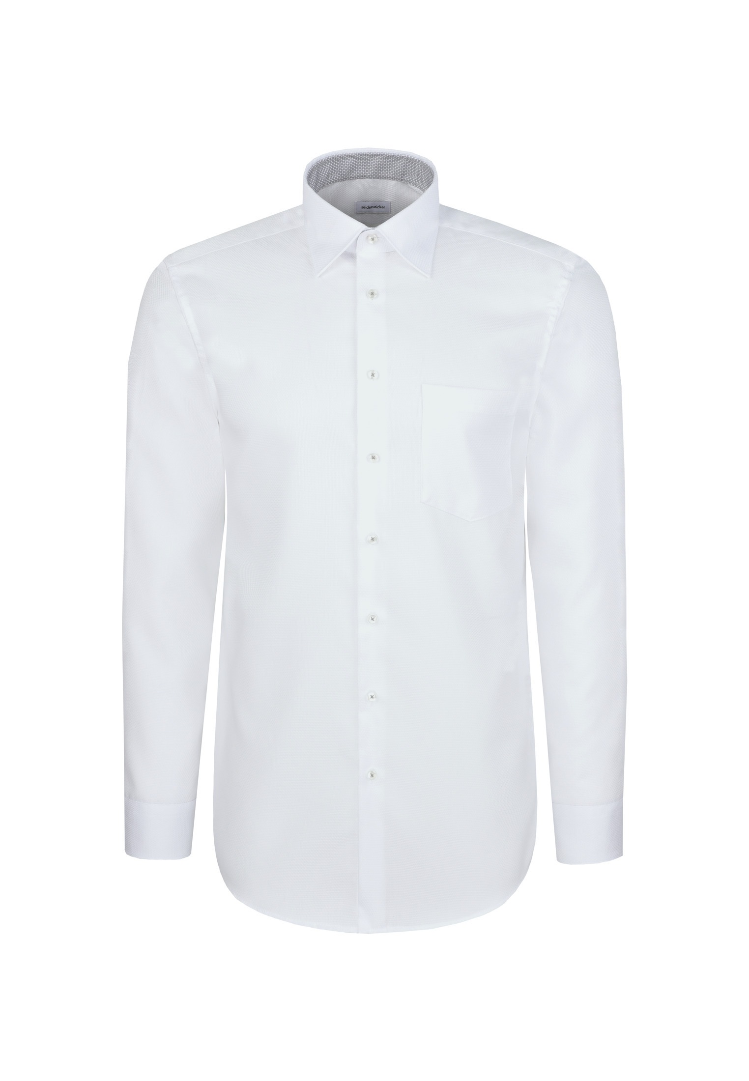seidensticker Businesshemd »Schwarze Rose«, Comfort 1/1 Covered-Button-Down-Kragen Struktur
