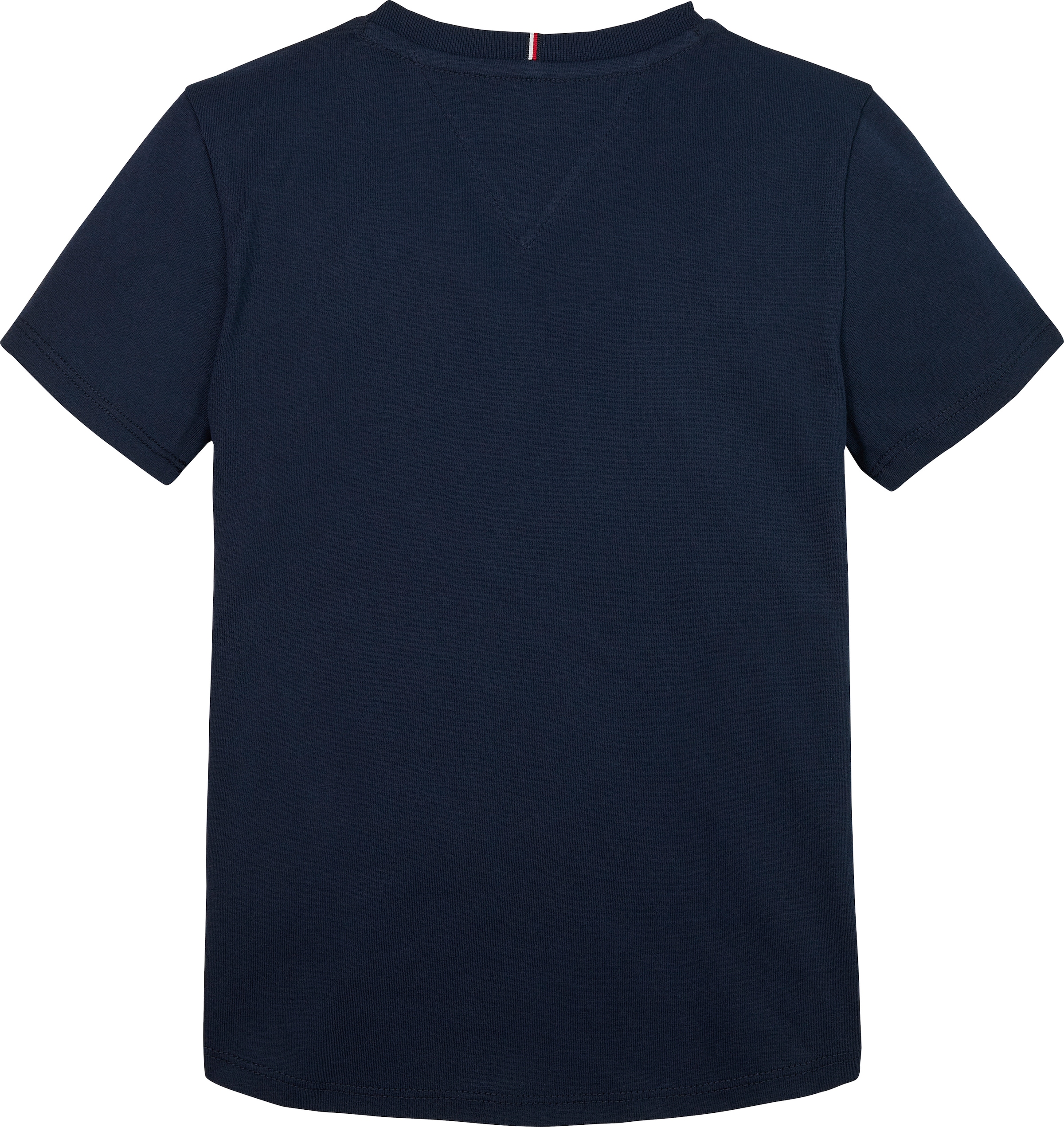 Tommy Hilfiger T-Shirt »TOMMY SCRIPT TEE SS« für Kinder bis 16 Jahre, glänzender Druck
