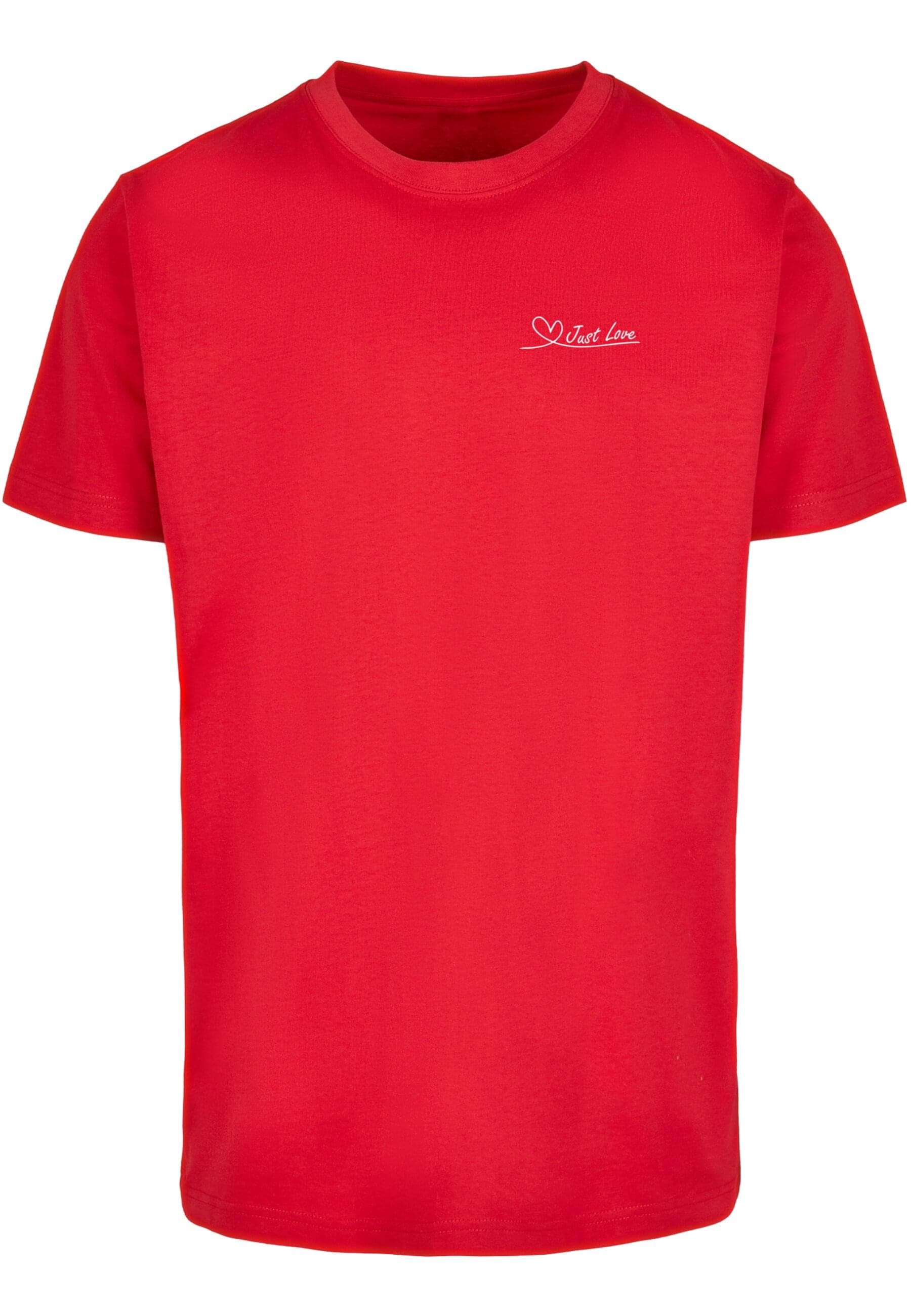 Merchcode T-Shirt "Merchcode Herren Just love T-Shirt Round Neck" 1 Stk. tl günstig online kaufen