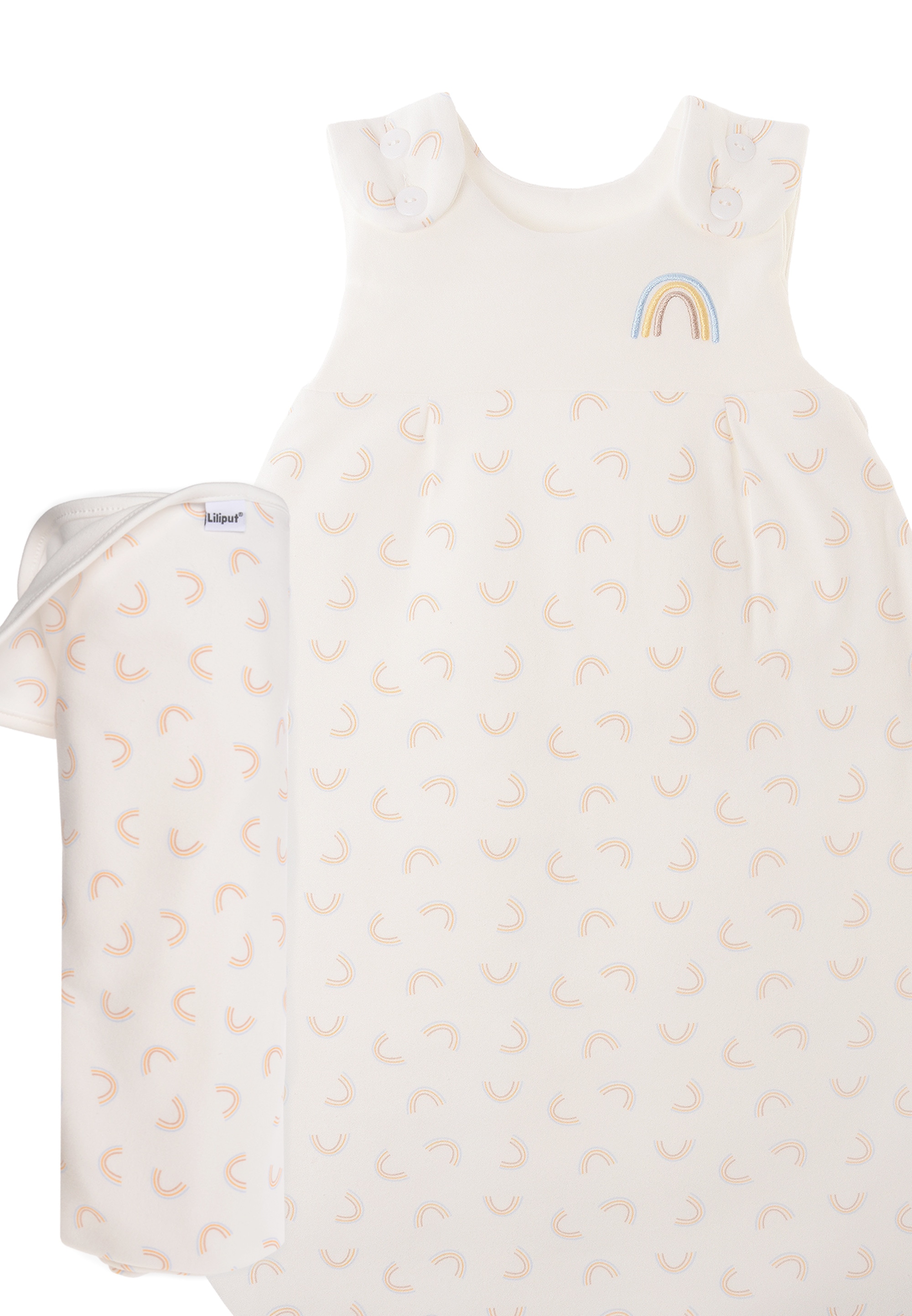 Liliput Babyschlafsack »Regenbogen«, bestehend aus Schlafsack mit Decke