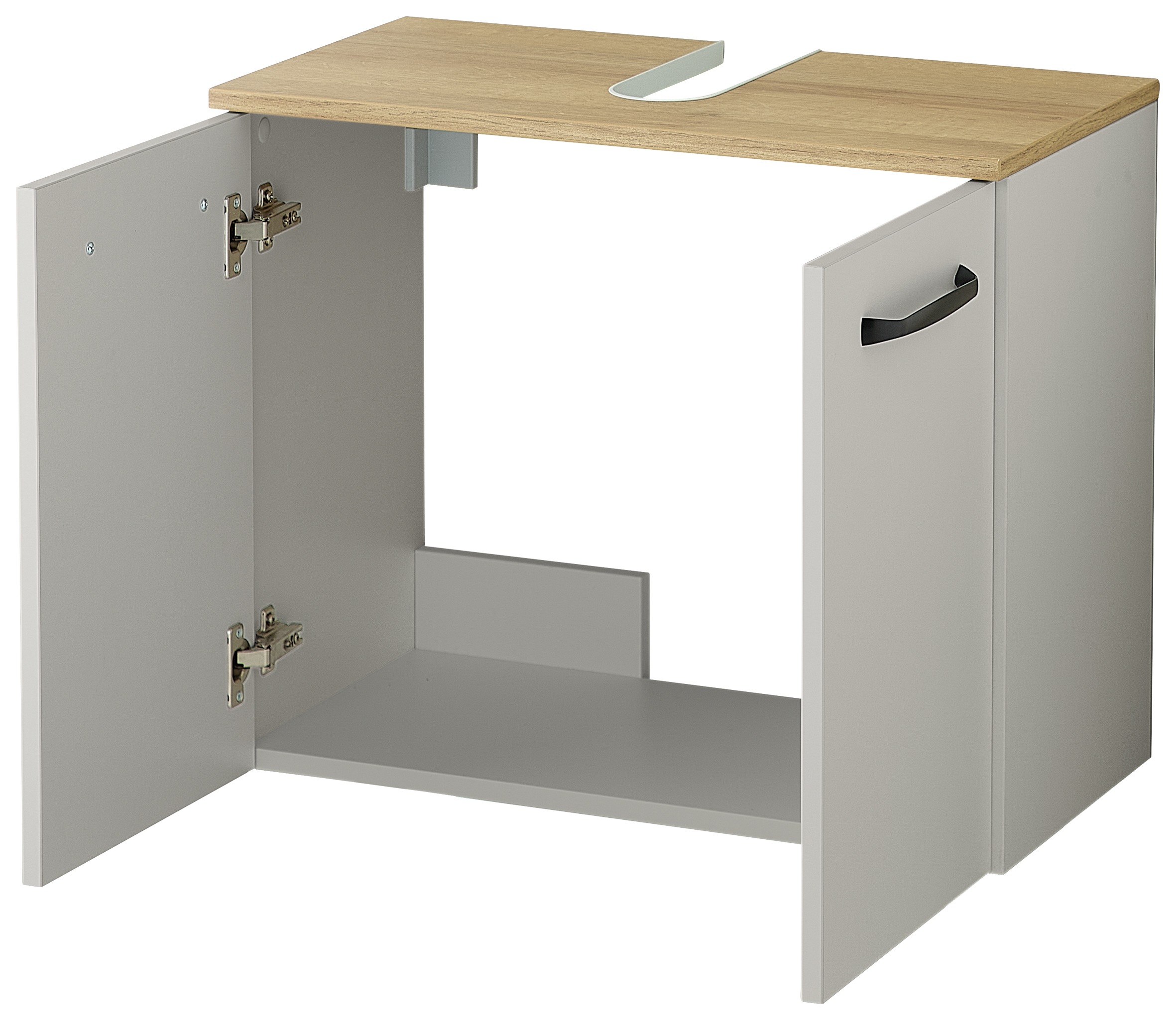 Saphir Waschbeckenunterschrank "Quickset 500, 2 Türen, Siphonausschnitt" Wa günstig online kaufen